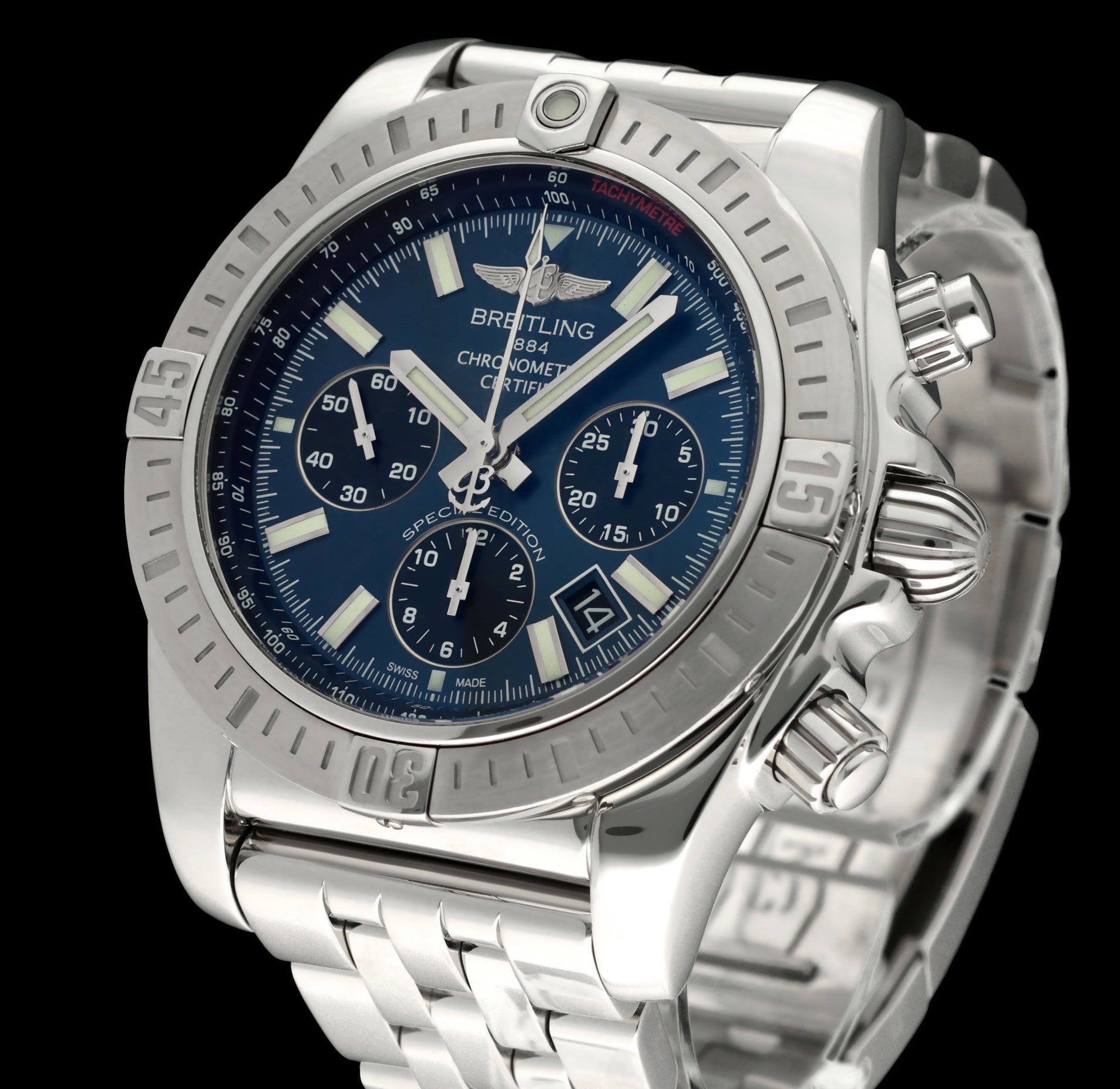 Breitling Chronomat AB0115 - Breitling horloge - Breitling kopen - Breitling heren horloge - Trophies Watches