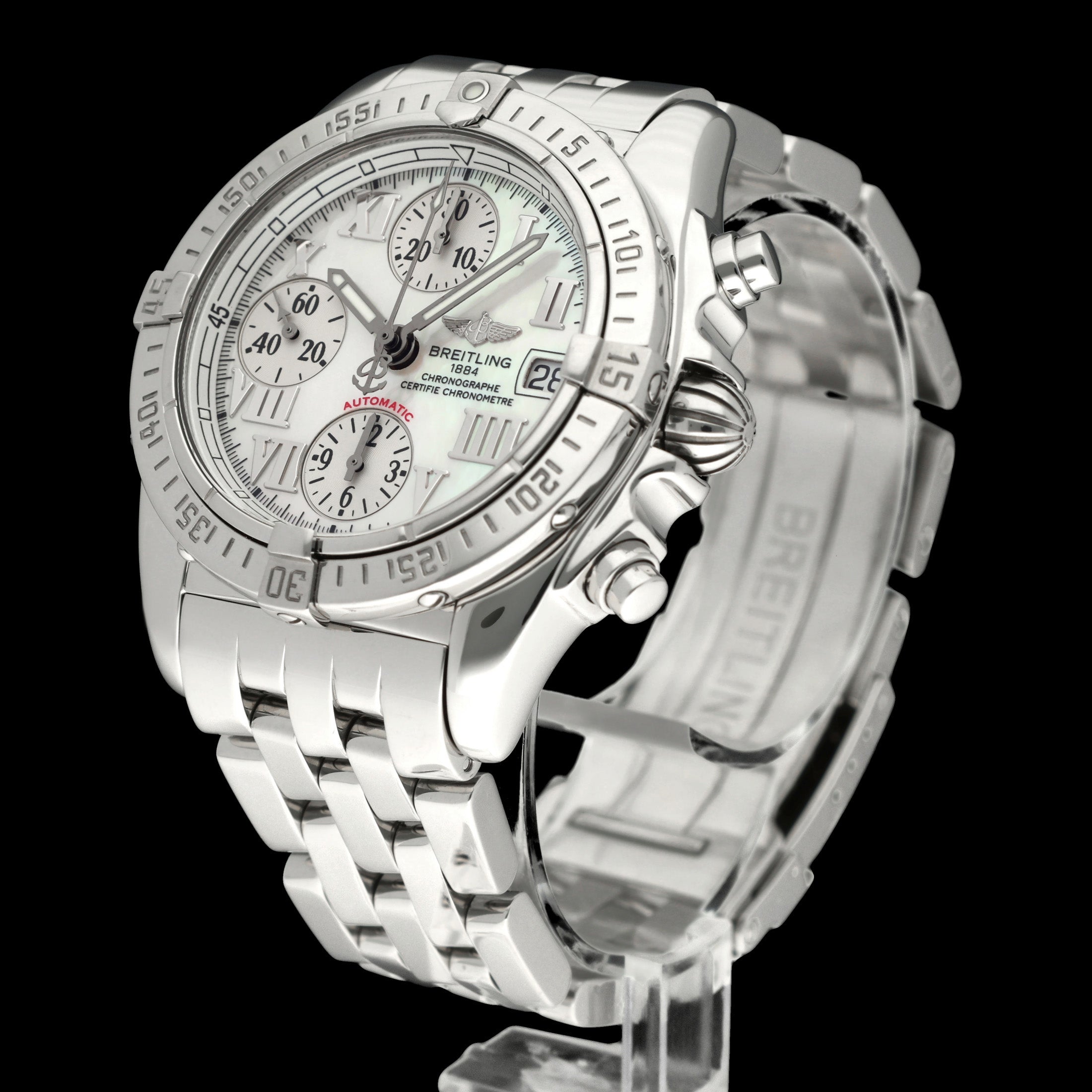 Breitling Chrono Cockpit A13358 - 2000 - Breitling horloge - Breitling kopen - Breitling heren horloge - Trophies Watches