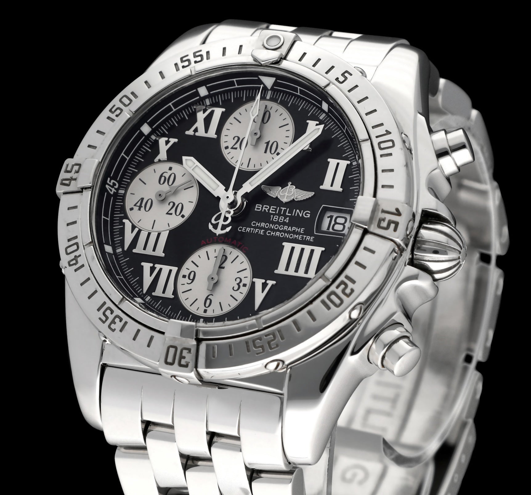 Breitling Chrono Cockpit A13358 - 2008 - Breitling horloge - Breitling kopen - Breitling heren horloge - Trophies Watches