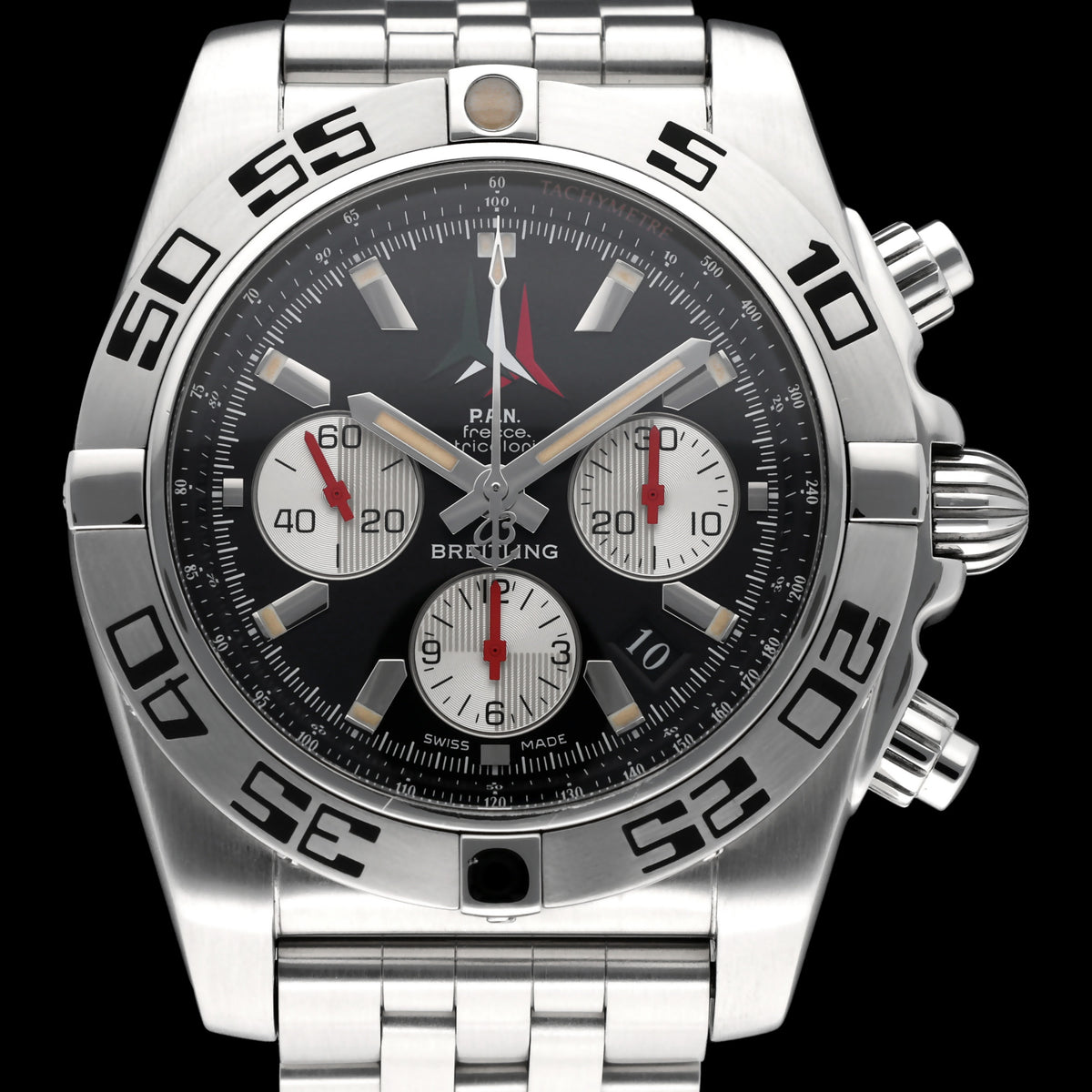 Breitling Chronomat AB0110 P.A.N. Frecce Tricolori - 2015 - Breitling horloge - Breitling kopen - Breitling heren horloge - Trophies Watches