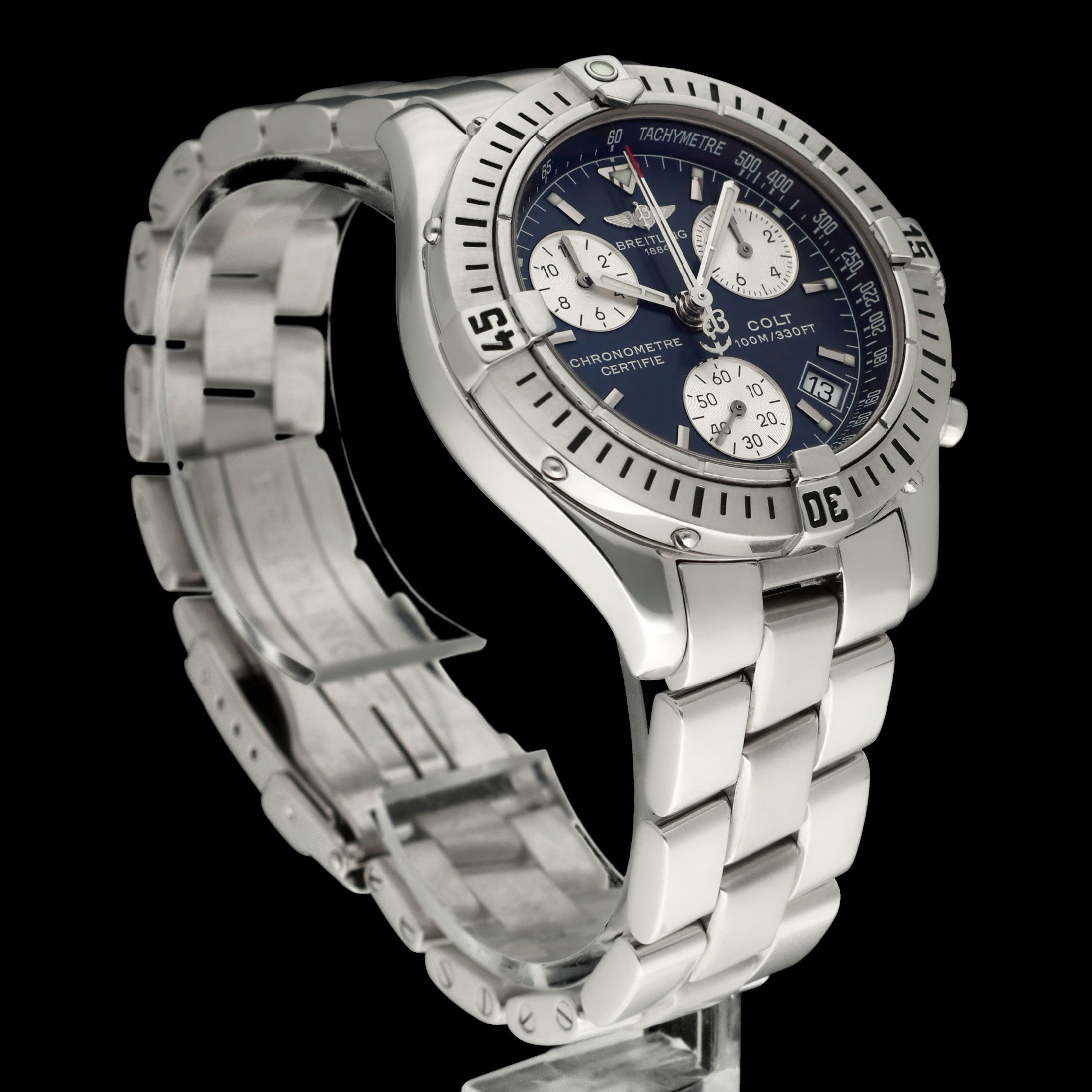 Breitling Colt Chronograph A73350 - 2004 - Breitling horloge - Breitling kopen - Breitling heren horloge - Trophies Watches