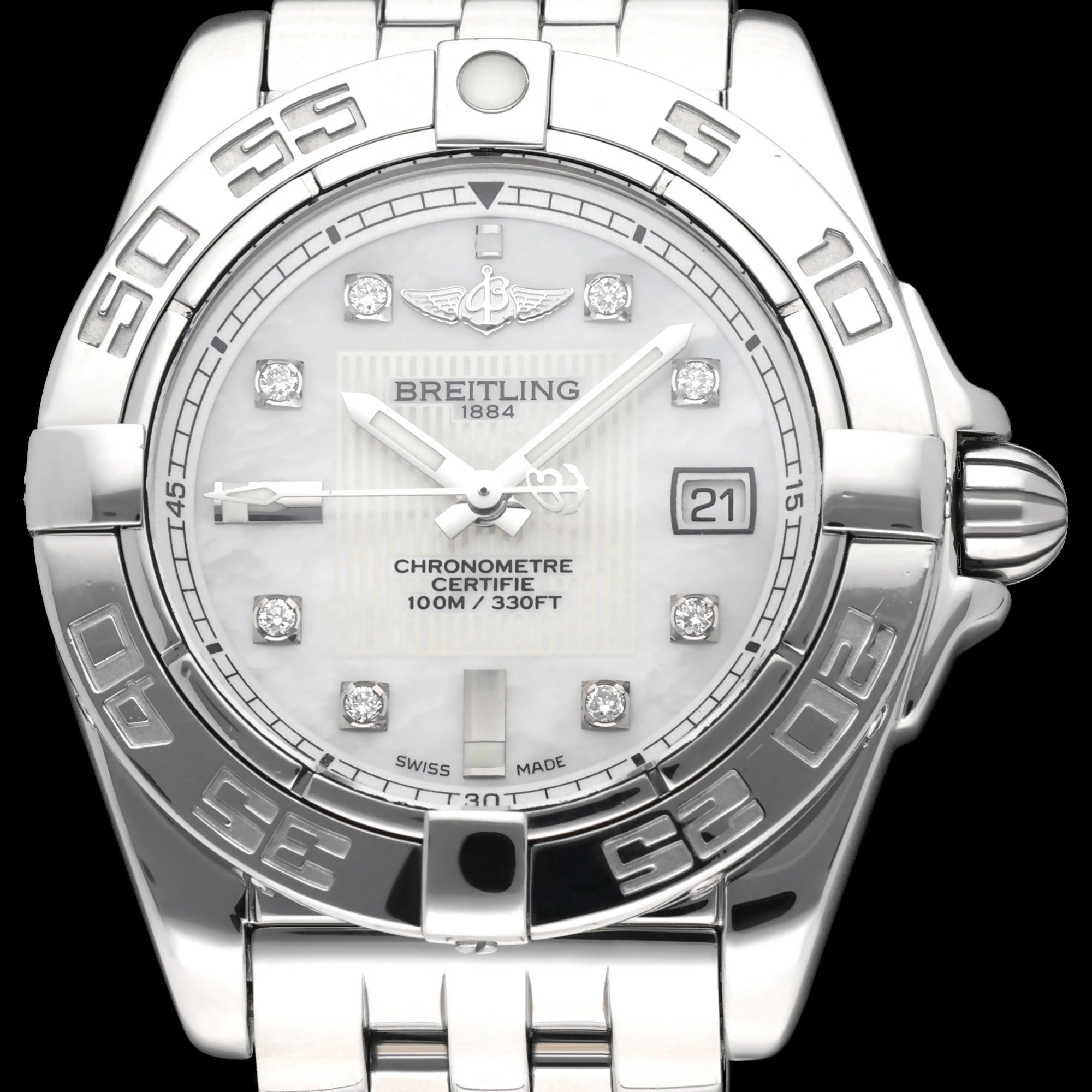 Breitling Cockpit Lady A71356 - 2007 - Breitling horloge - Breitling kopen - Breitling dames horloge - Trophies Watches