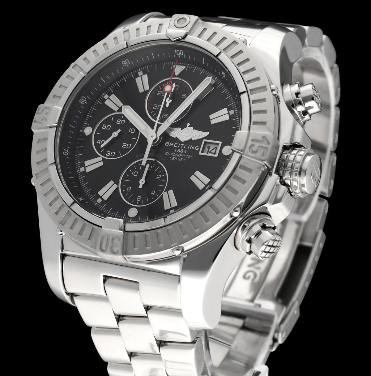 Breitling Super Avenger A13370- 2014 - Breitling horloge - Breitling kopen - Breitling heren horloge - Trophies Watches