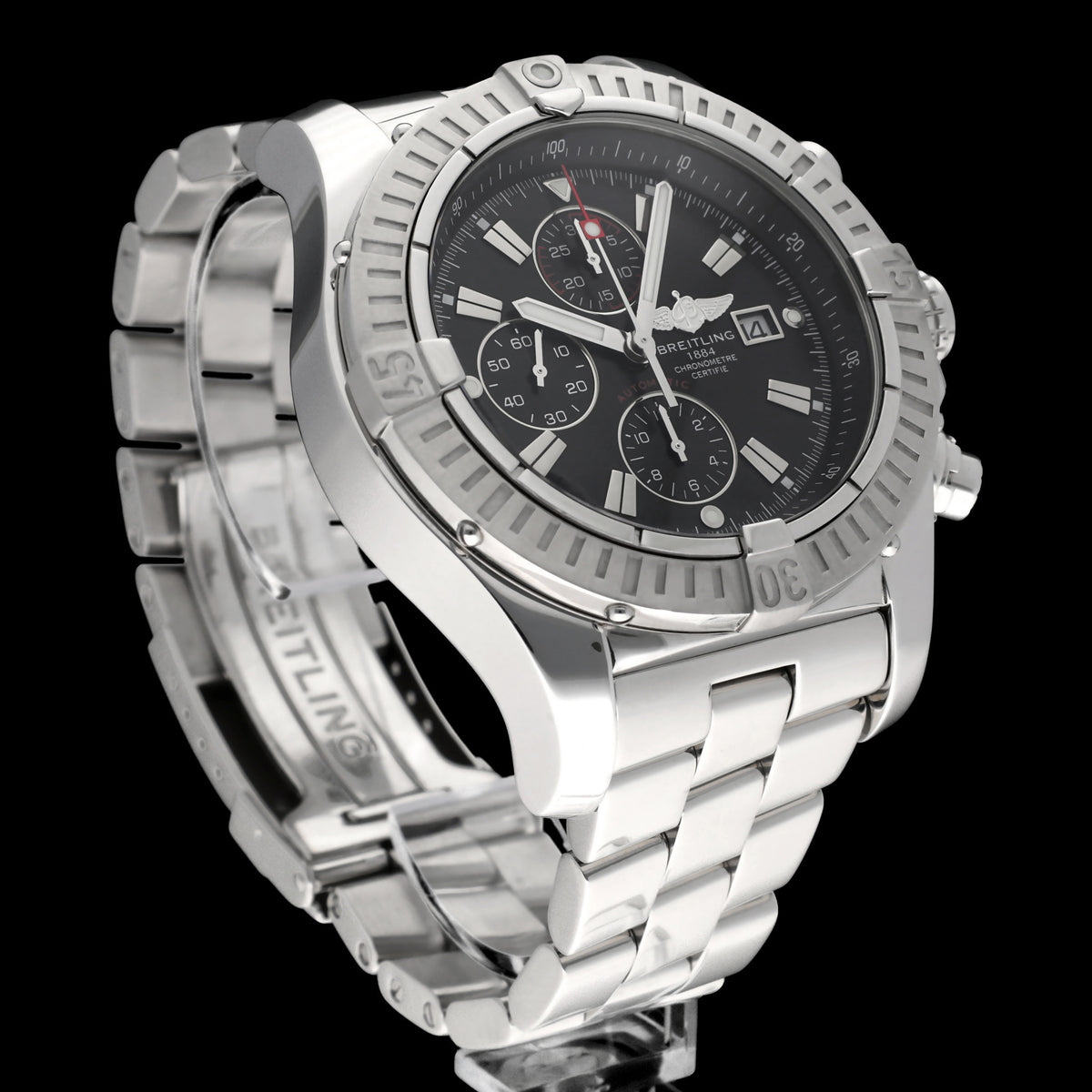 Breitling Super Avenger A13370- 2014 - Breitling horloge - Breitling kopen - Breitling heren horloge - Trophies Watches