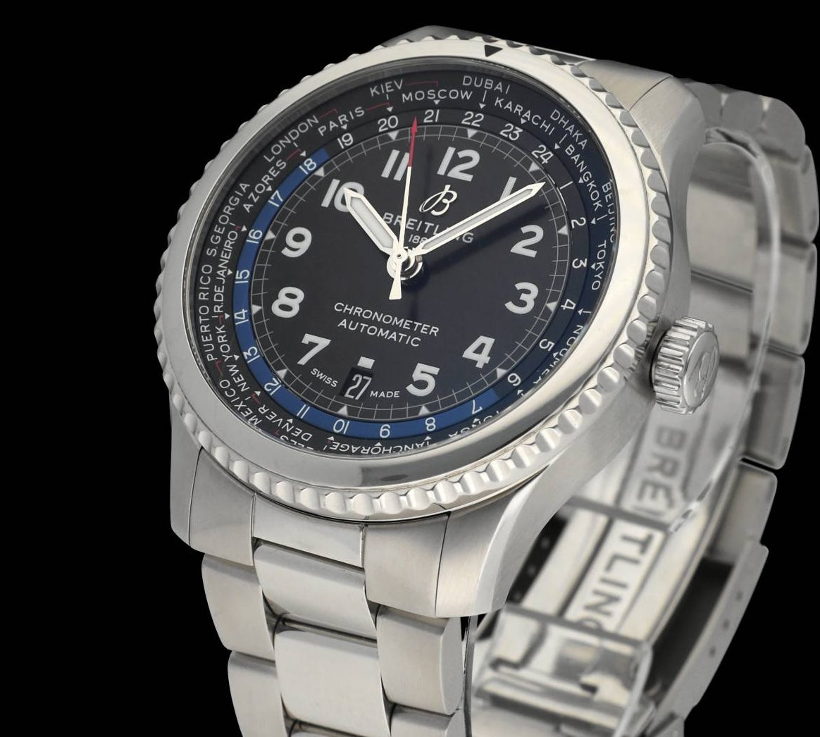 Breitling Aviator 8 AB3521  - 2020 - Breitling horloge - Breitling kopen - Breitling heren horloge - Trophies Watches