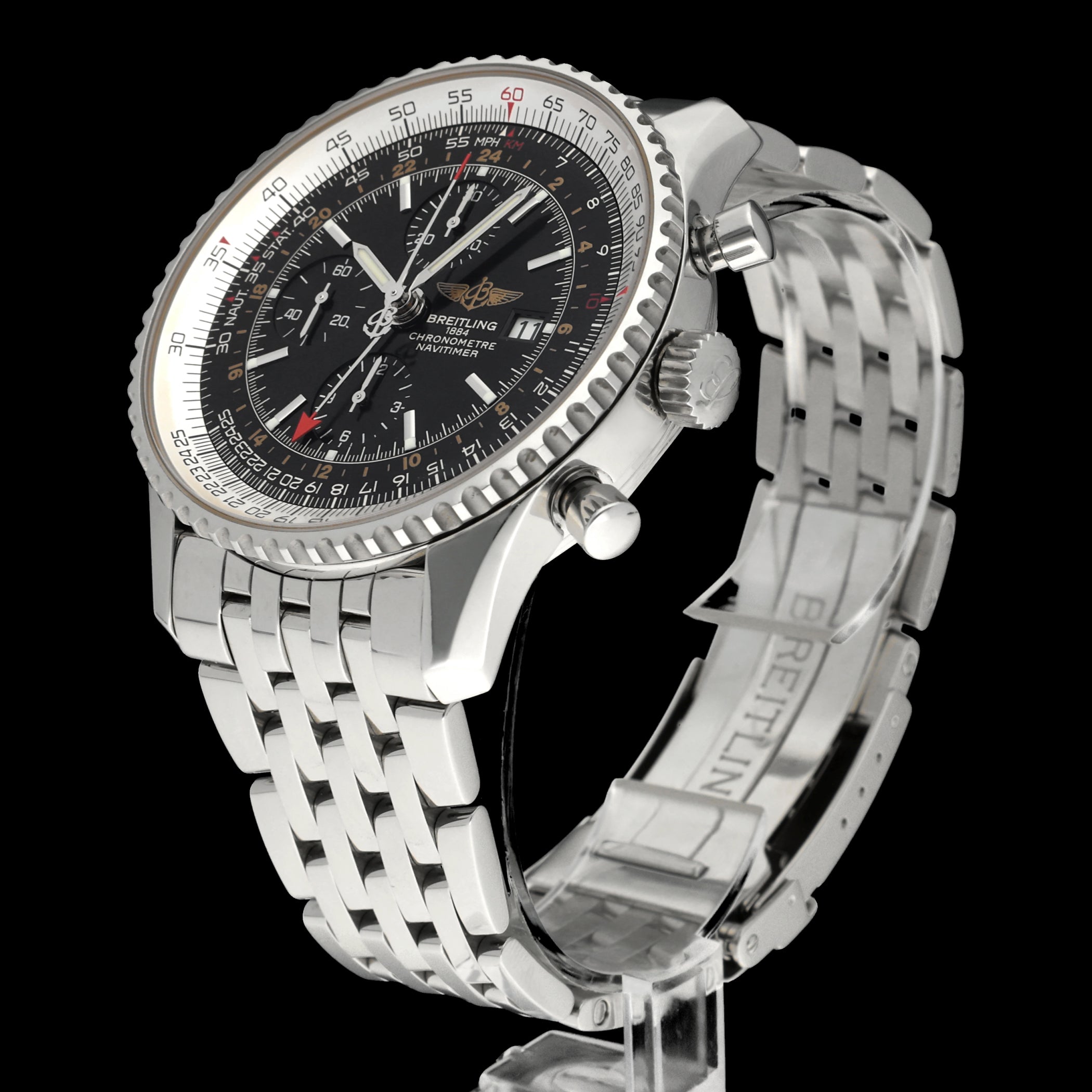 Breitling Navitimer World A24322, Box & Papers, 2010 | Breitling