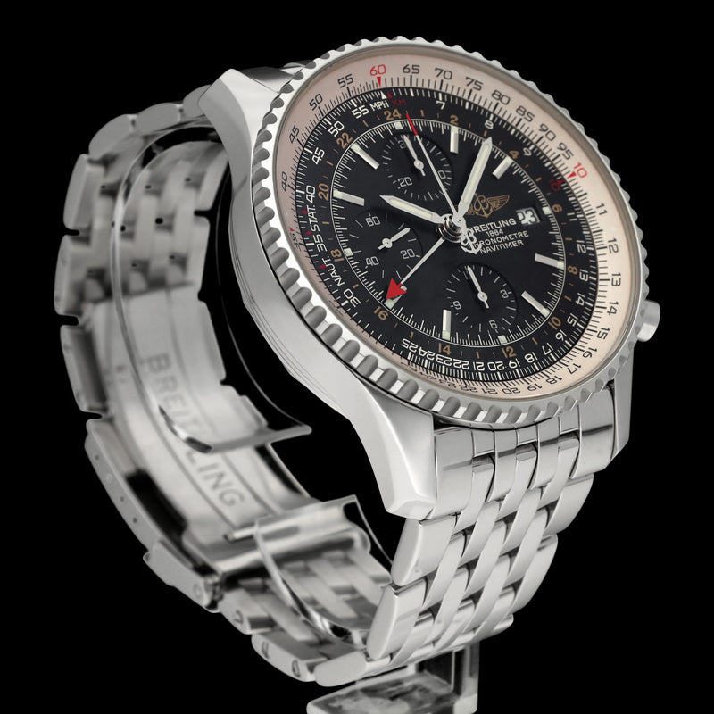 Breitling Navitimer World A24322- 2012 - Breitling horloge - Breitling kopen - Breitling heren horloge - Trophies Watches