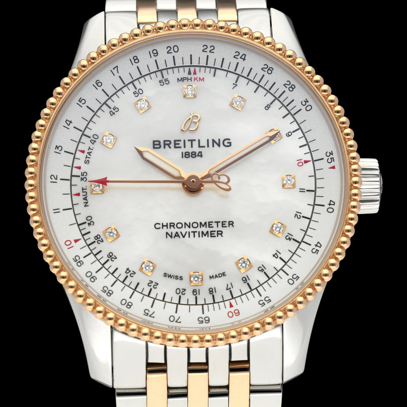 Breitling Navitimer 35 U17395 - 2022 - Breitling horloge - Breitling kopen - Breitling dames horloge - Trophies Watches