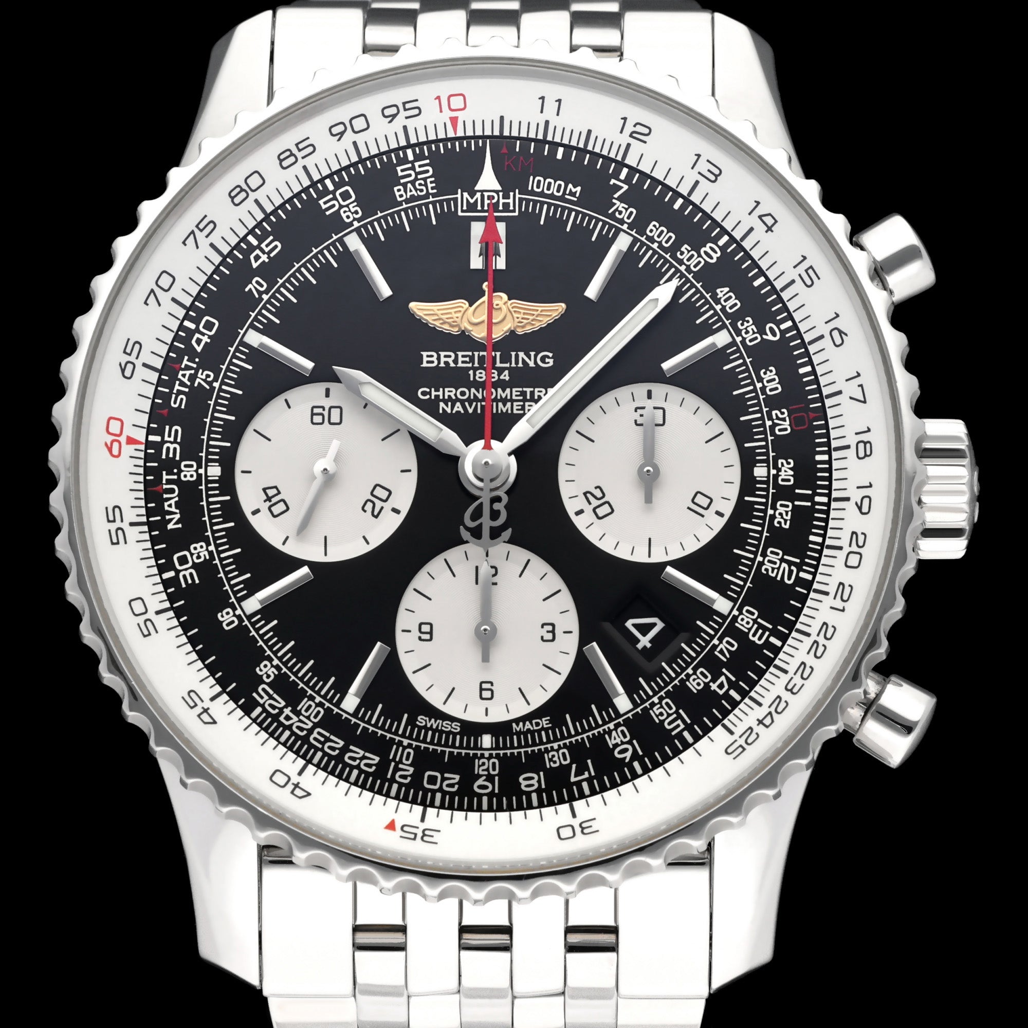 Breitling Navitimer 01 AB0120 - 2017 - Breitling horloge - Breitling kopen - Breitling heren horloge - Trophies Watches