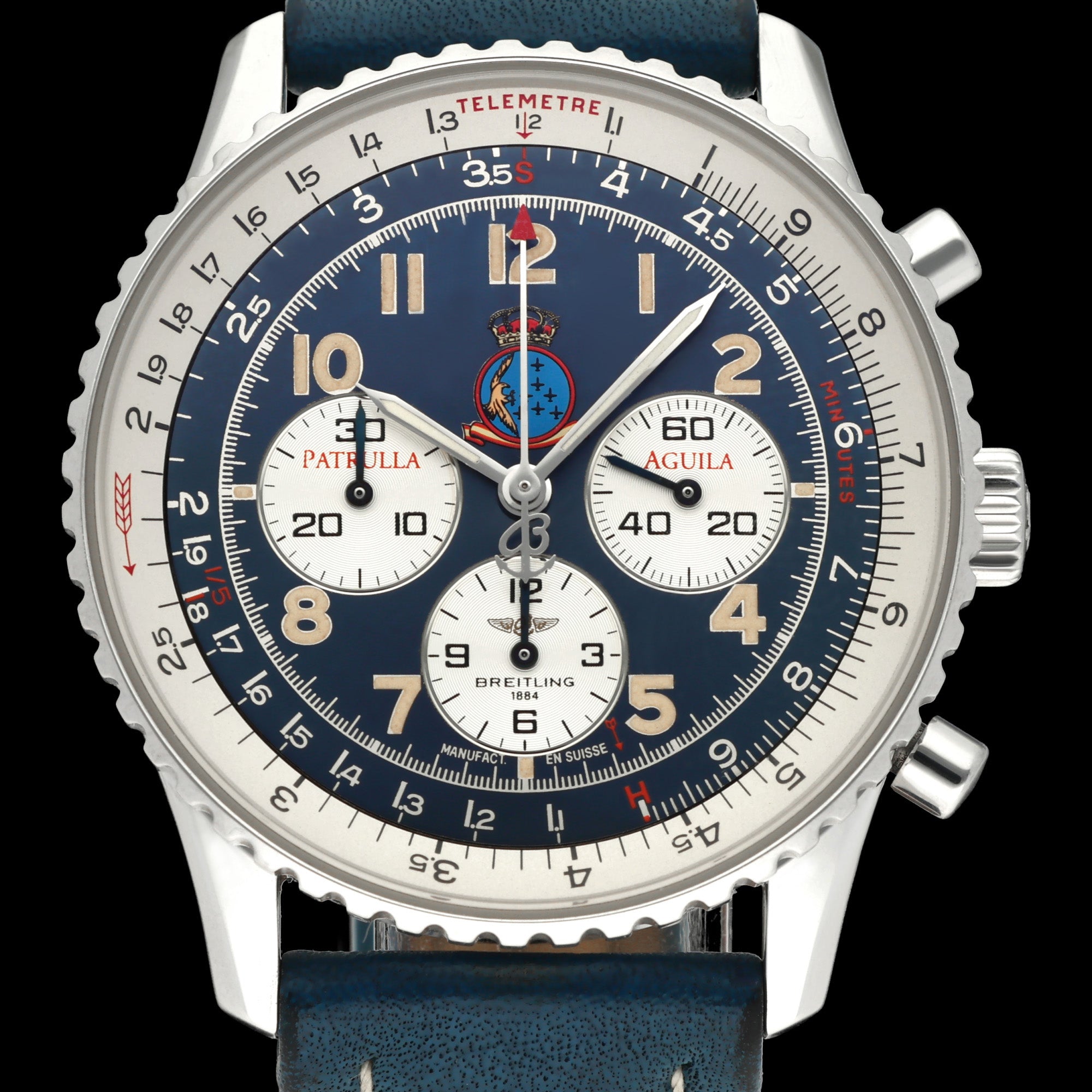 Breitling Navitimer 92 Patrulla Aguila Limited Edition A30022 - 1995 - Breitling horloge - Breitling kopen - Breitling heren horloge - Trophies Watches
