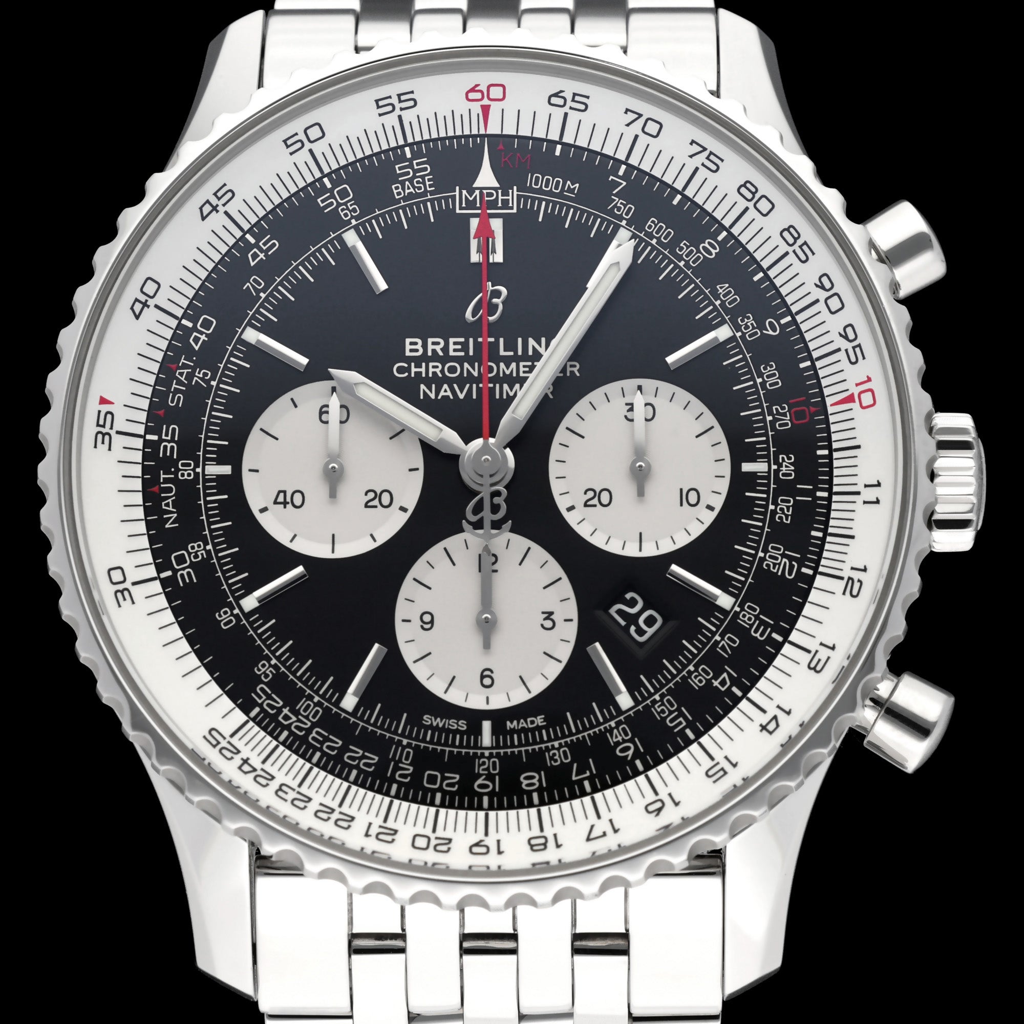 Breitling Navitimer 01 AB0127 - 2020 - Breitling horloge - Breitling kopen - Breitling heren horloge - Trophies Watches