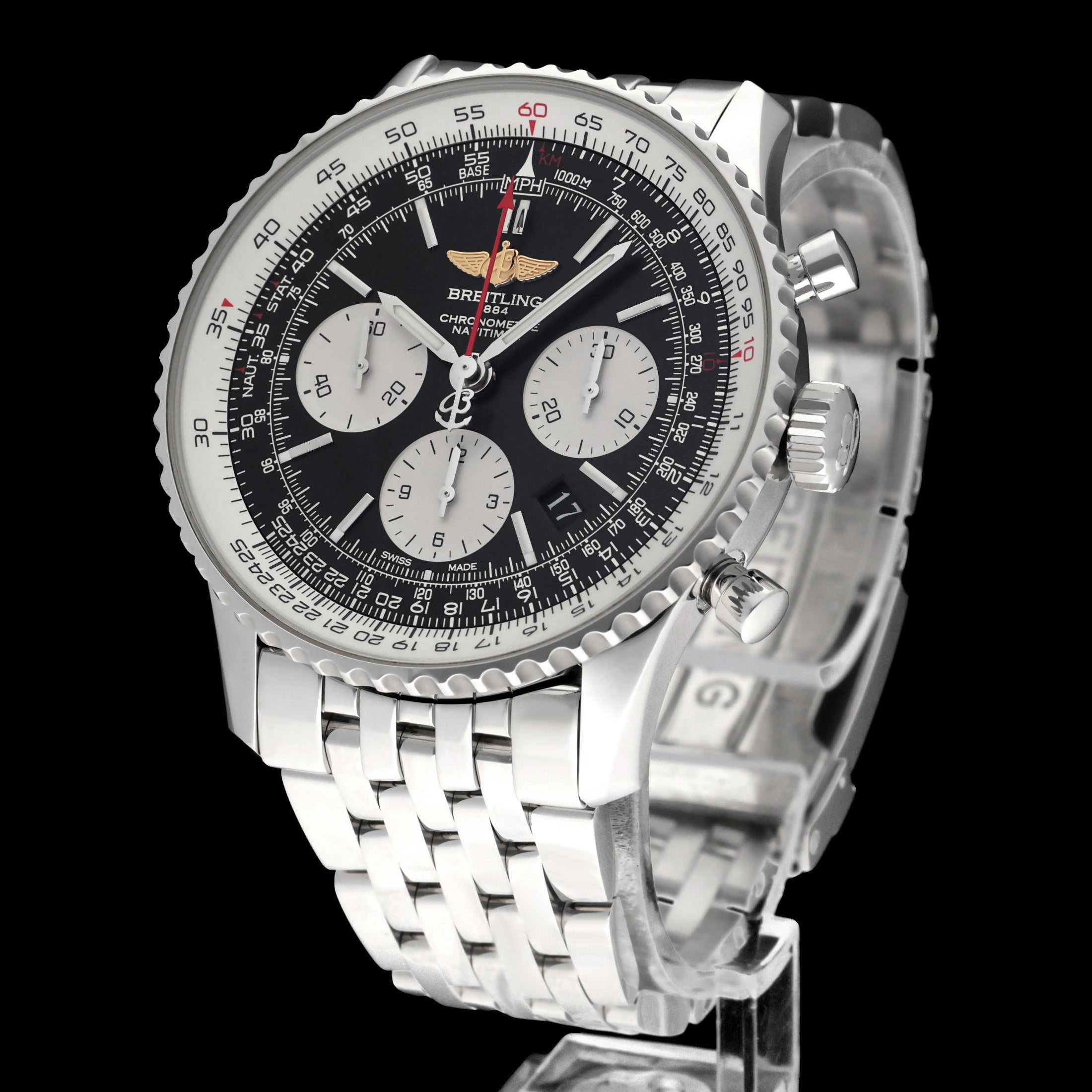 Breitling Navitimer 01 AB0120 - 2017 - Breitling horloge - Breitling kopen - Breitling heren horloge - Trophies Watches