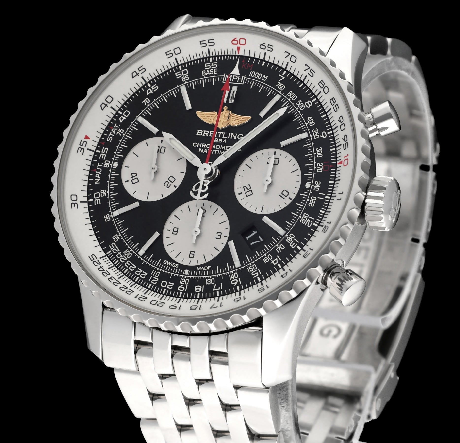 Breitling Navitimer 01 AB0120 - 2017 - Breitling horloge - Breitling kopen - Breitling heren horloge - Trophies Watches