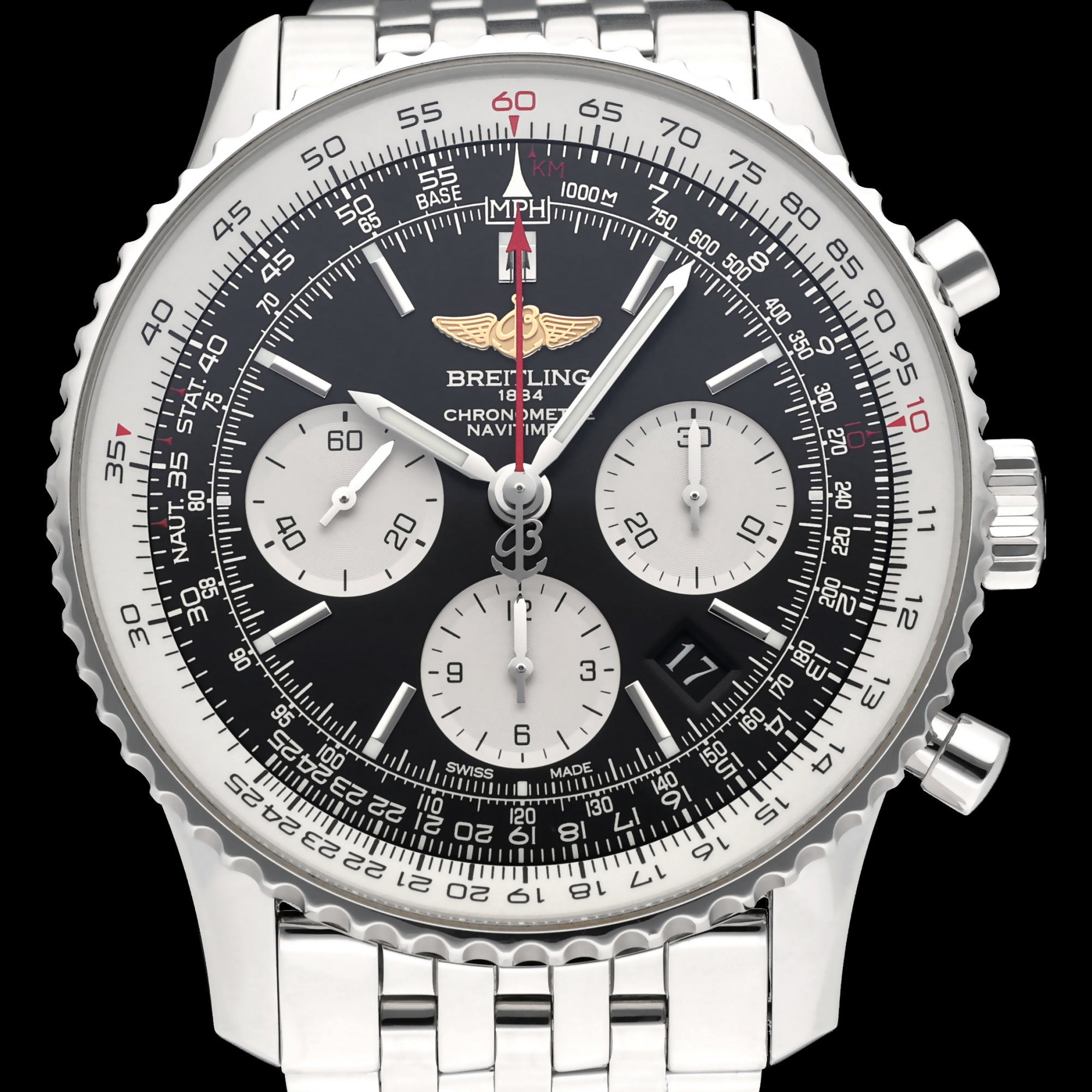 Breitling Navitimer 01 AB0120 - 2017 - Breitling horloge - Breitling kopen - Breitling heren horloge - Trophies Watches