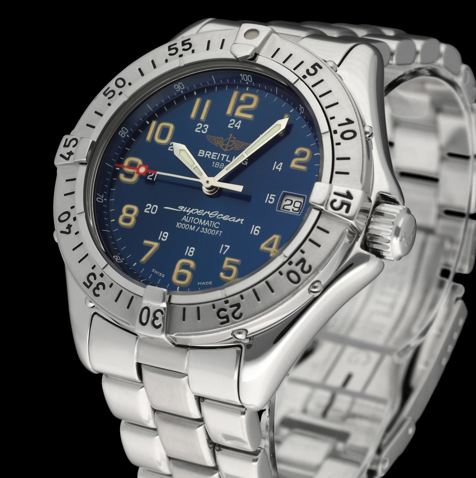 Breitling Superocean A17040 - 1999 - Breitling horloge - Breitling kopen - Breitling heren horloge - Trophies Watches