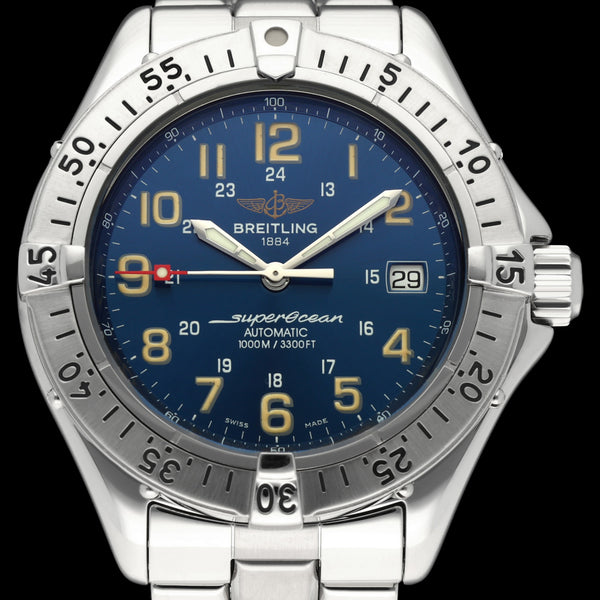 Breitling Superocean A17040 - 1999 - Breitling horloge - Breitling kopen - Breitling heren horloge - Trophies Watches