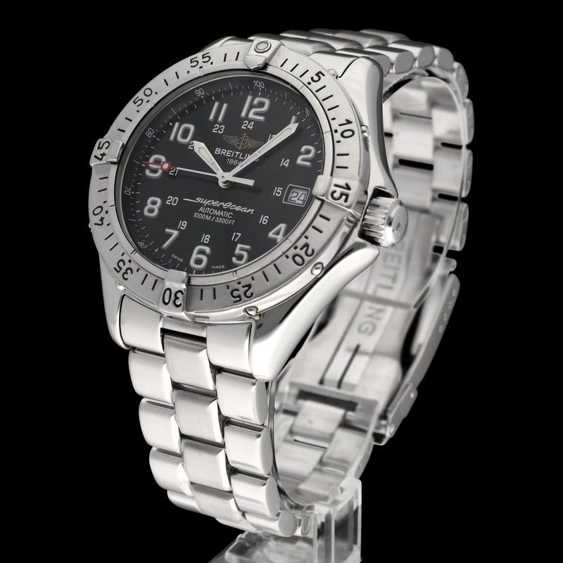 Breitling Superocean A17340 - 2003 - Breitling horloge - Breitling kopen - Breitling heren horloge - Trophies Watches