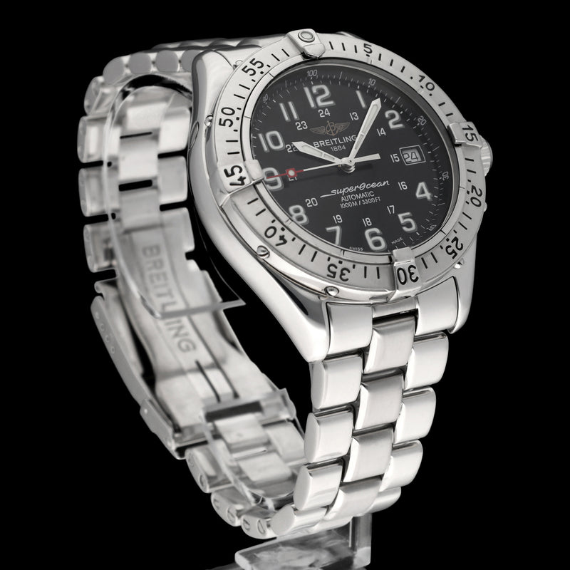 Breitling Superocean A17340 - 2003 - Breitling horloge - Breitling kopen - Breitling heren horloge - Trophies Watches