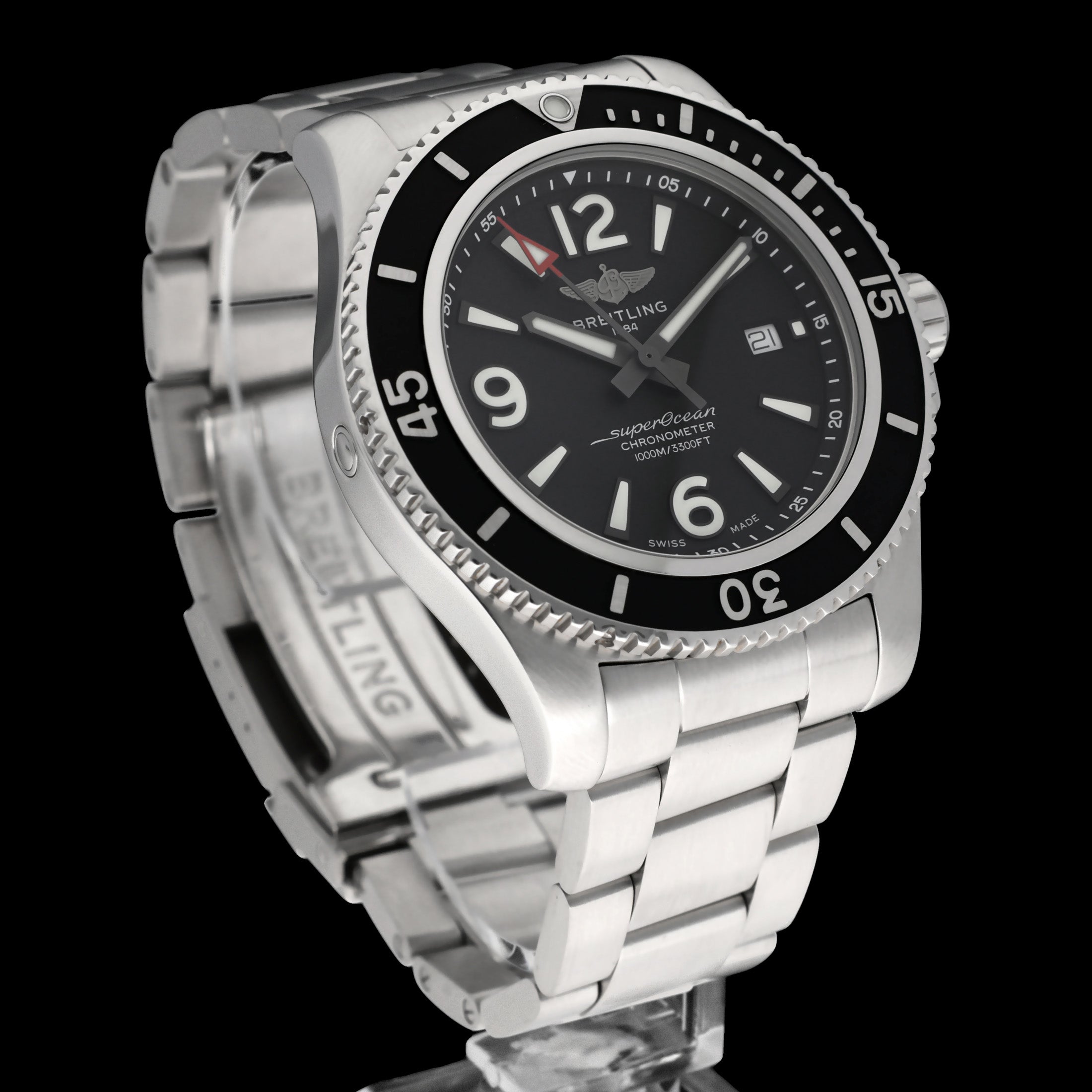 Breitling Superocean 42 A17367 - 2022 - Breitling horloge - Breitling kopen - Breitling heren horloge - Trophies Watches