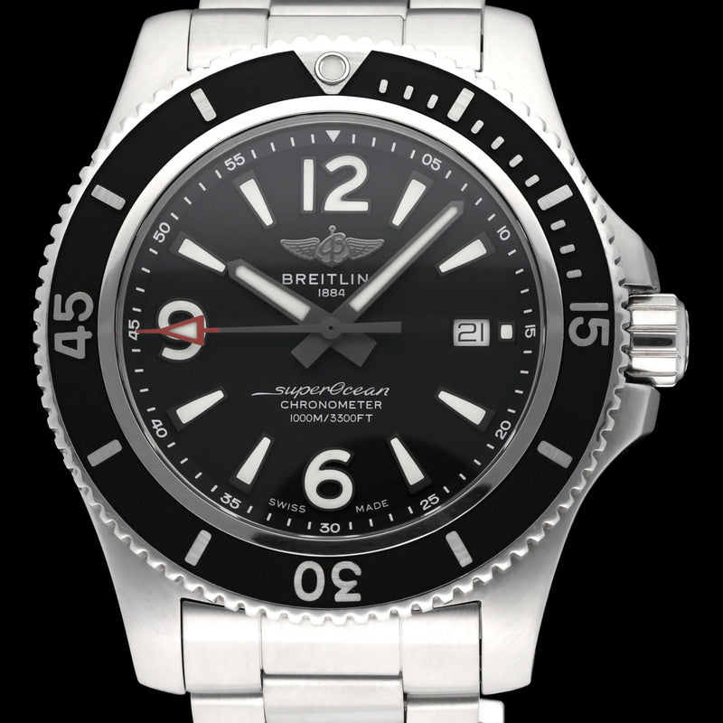 Breitling Superocean 42 A17367 - 2022 - Breitling horloge - Breitling kopen - Breitling heren horloge - Trophies Watches