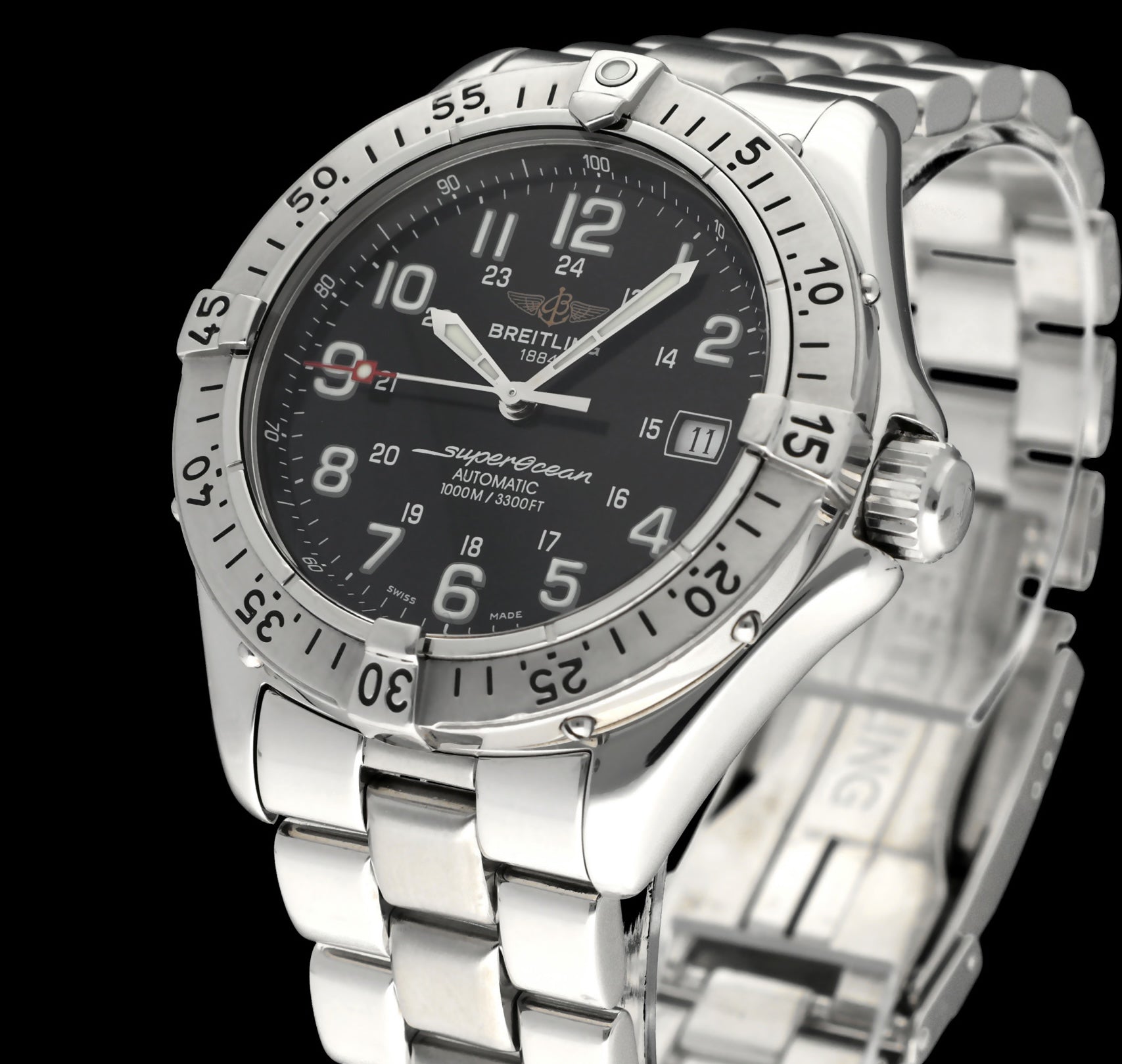 Breitling Superocean A17340 - 2002 - Breitling horloge - Breitling kopen - Breitling heren horloge - Trophies Watches