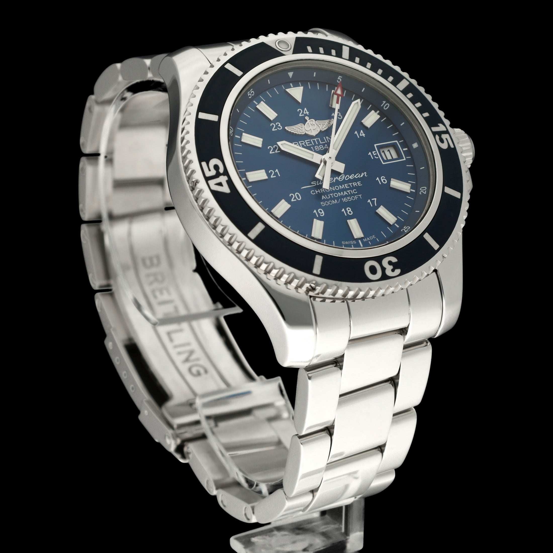 Breitling Superocean 42 A17365 - 2021 - Breitling horloge - Breitling kopen - Breitling heren horloge - Trophies Watches