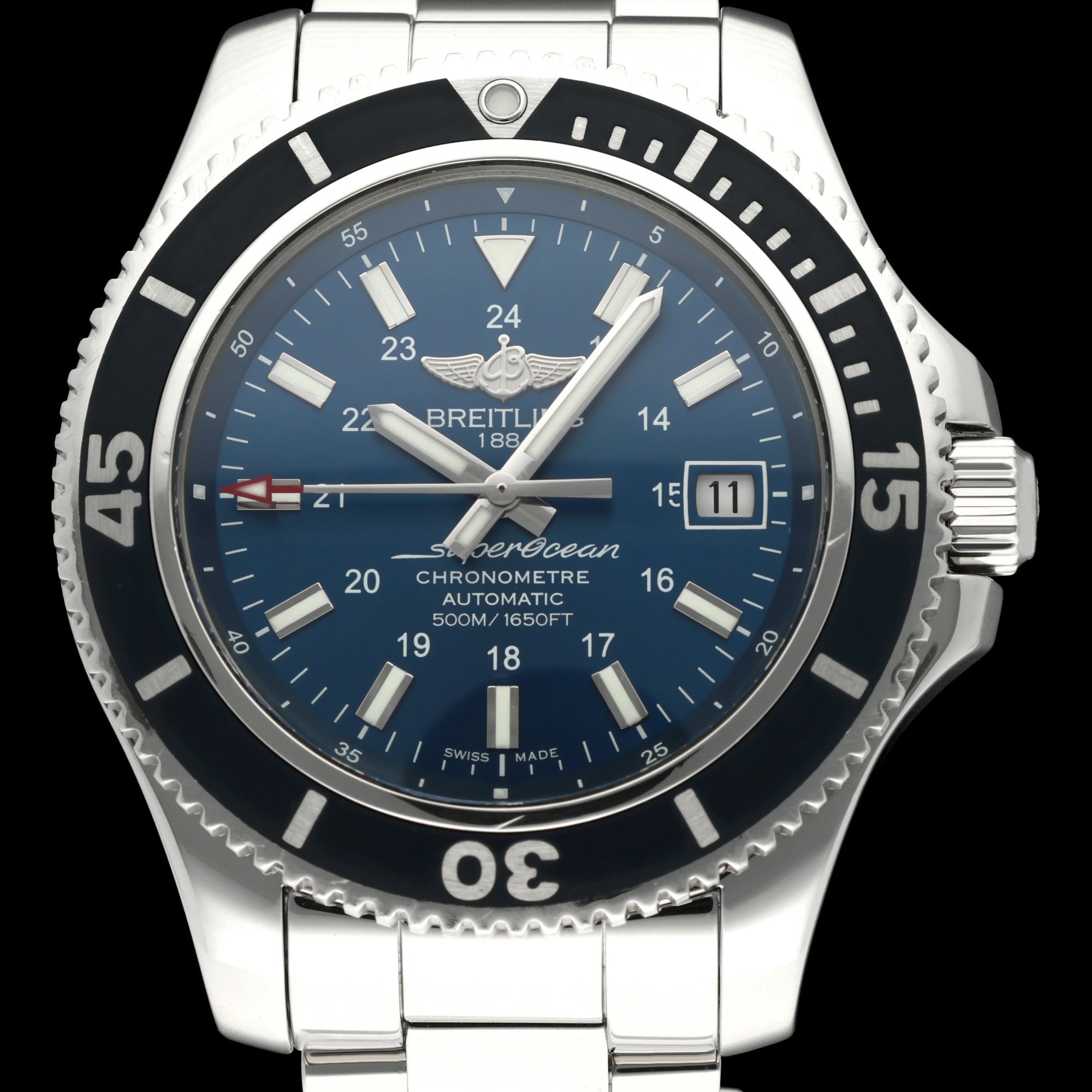 Breitling Superocean 42 A17365 - 2021 - Breitling horloge - Breitling kopen - Breitling heren horloge - Trophies Watches
