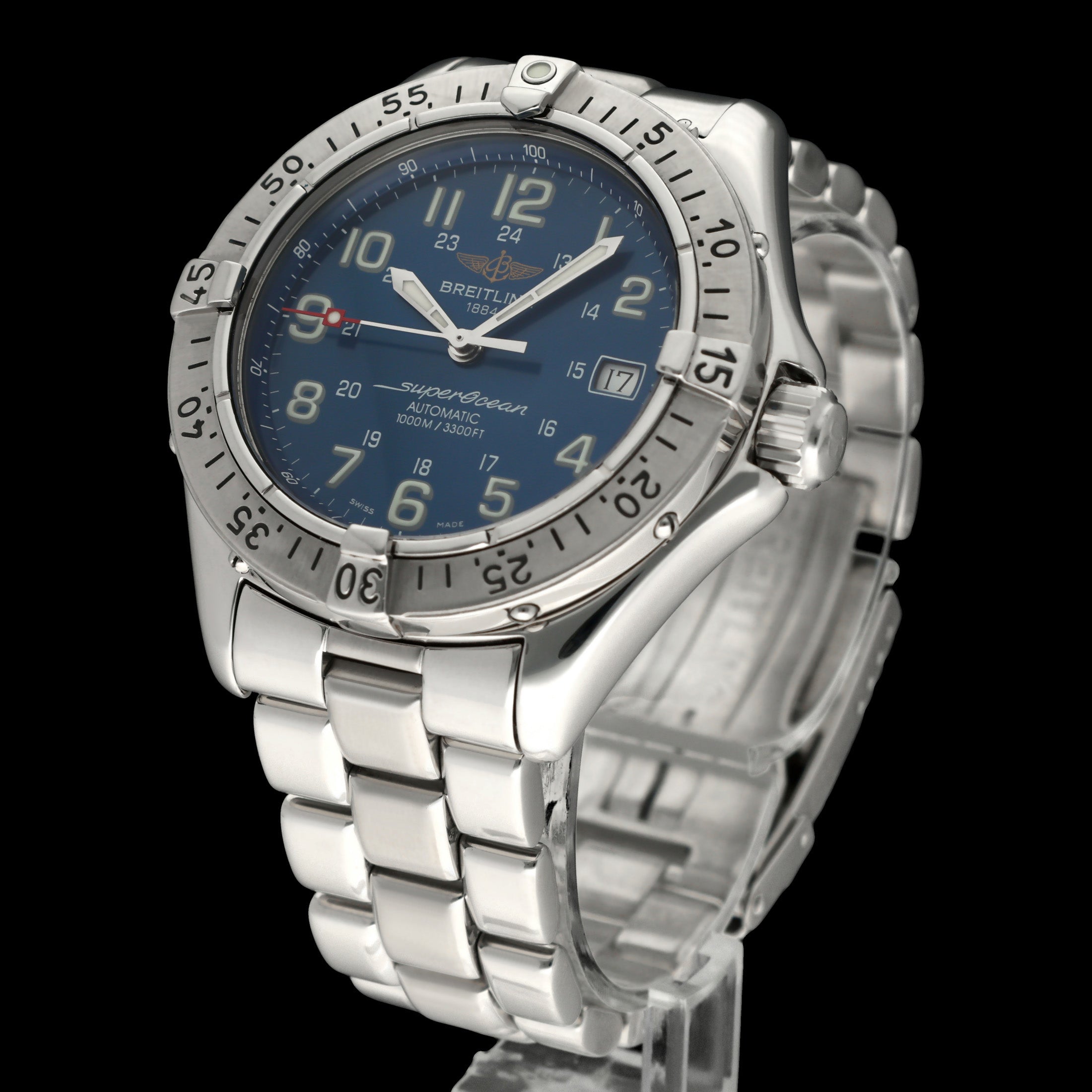 Breitling Superocean A17340 - 2001 - Breitling horloge - Breitling kopen - Breitling heren horloge - Trophies Watches