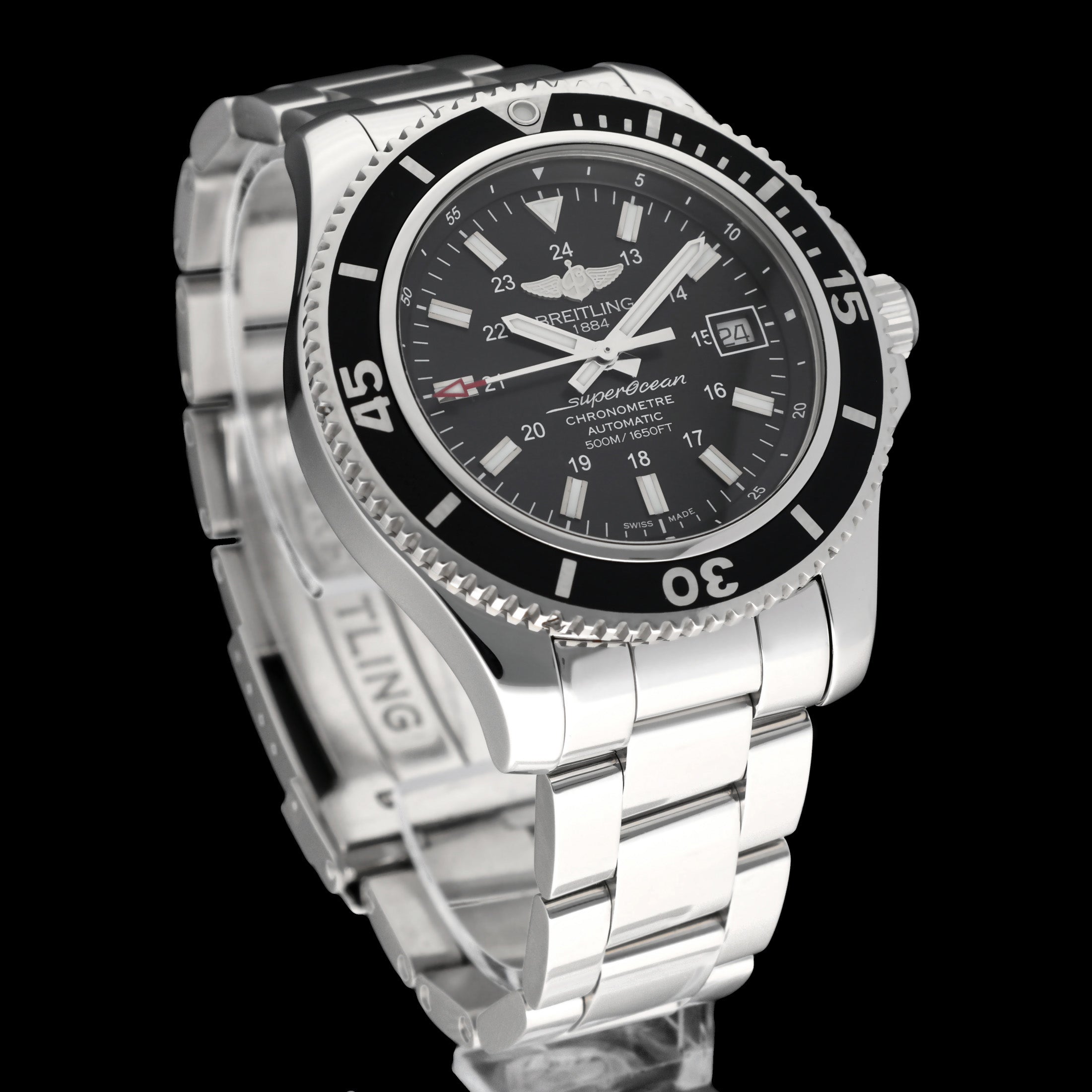 Breitling Superocean 42 A17365 - 2017 - Breitling horloge - Breitling kopen - Breitling heren horloge - Trophies Watches