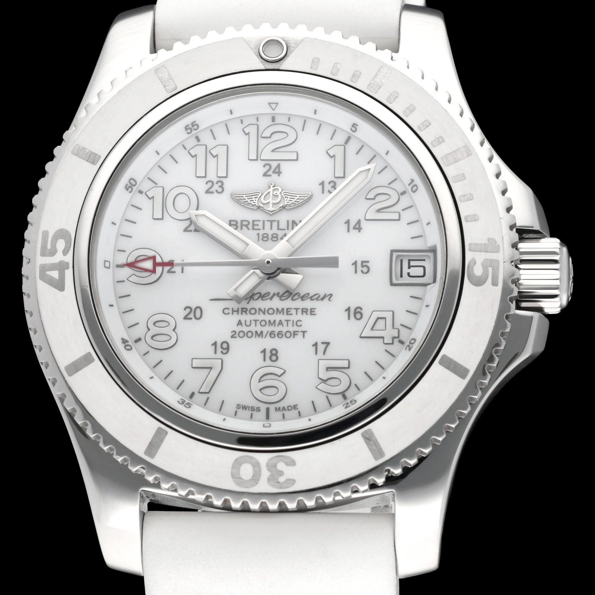 Breitling Superocean II 36 A17312 - 2018 - Breitling horloge - Breitling kopen - Breitling dames horloge - Trophies Watches
