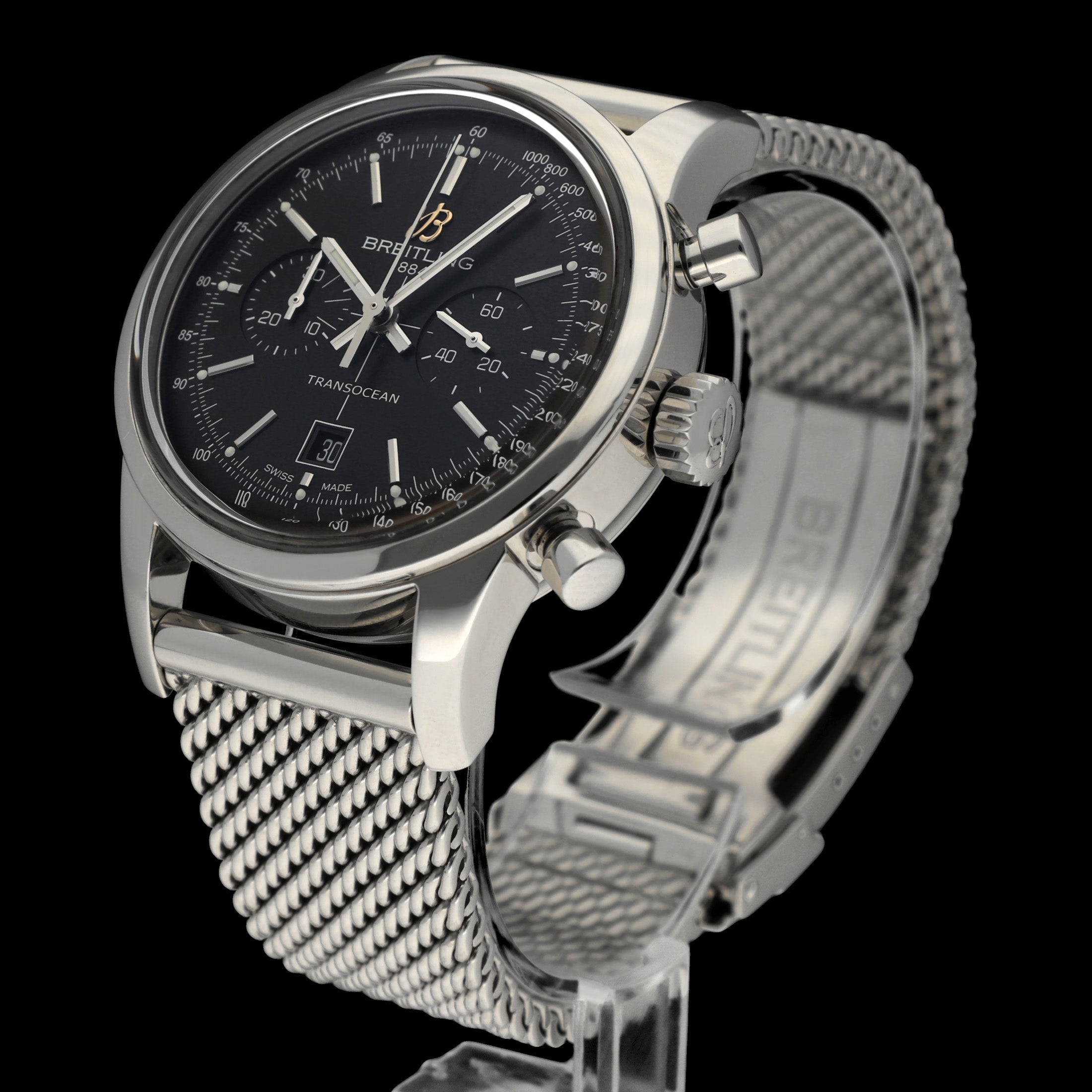 Breitling Transocean Chronograph A41310 - 2020 - Breitling horloge - Breitling kopen - Breitling heren horloge - Trophies Watches