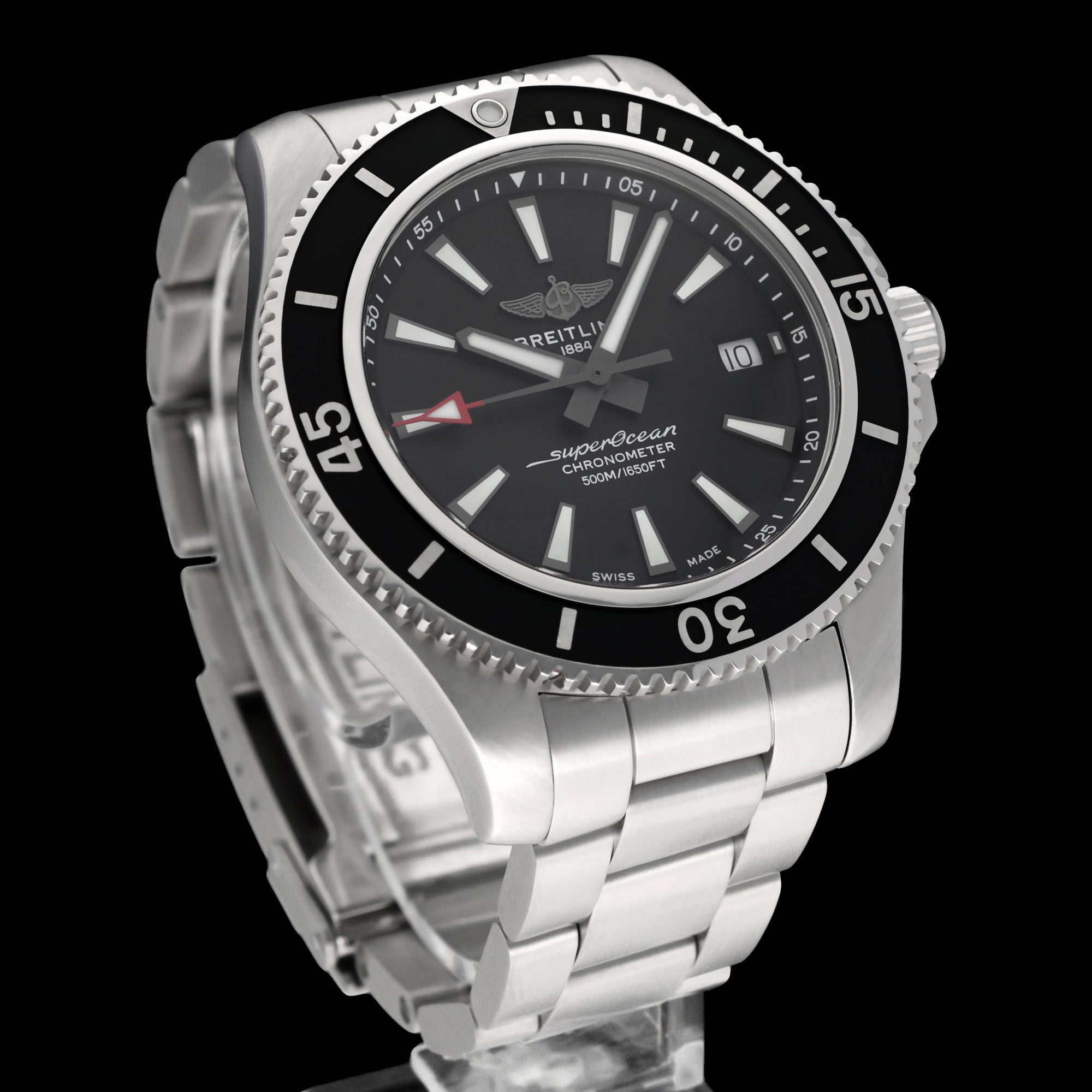 Breitling Superocean 42 A17366 - 2023 - Breitling horloge - Breitling kopen - Breitling heren horloge - Trophies Watches