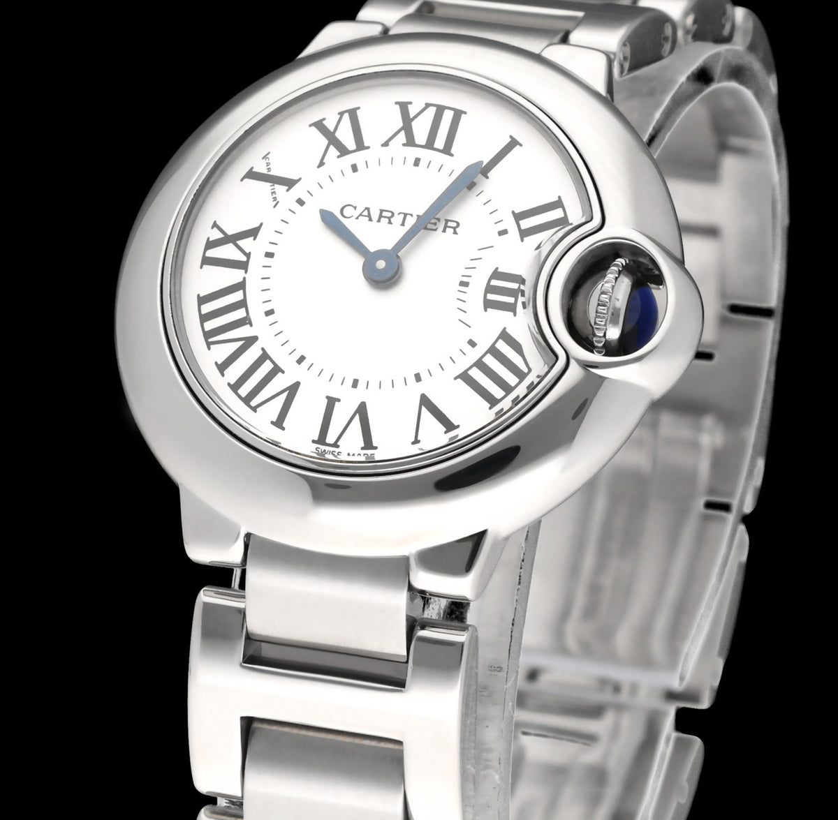 Cartier Ballon Bleu 32mm W6901024 - Cartier horloge - Cartier kopen - Cartier dames horloge - Trophies Watches
