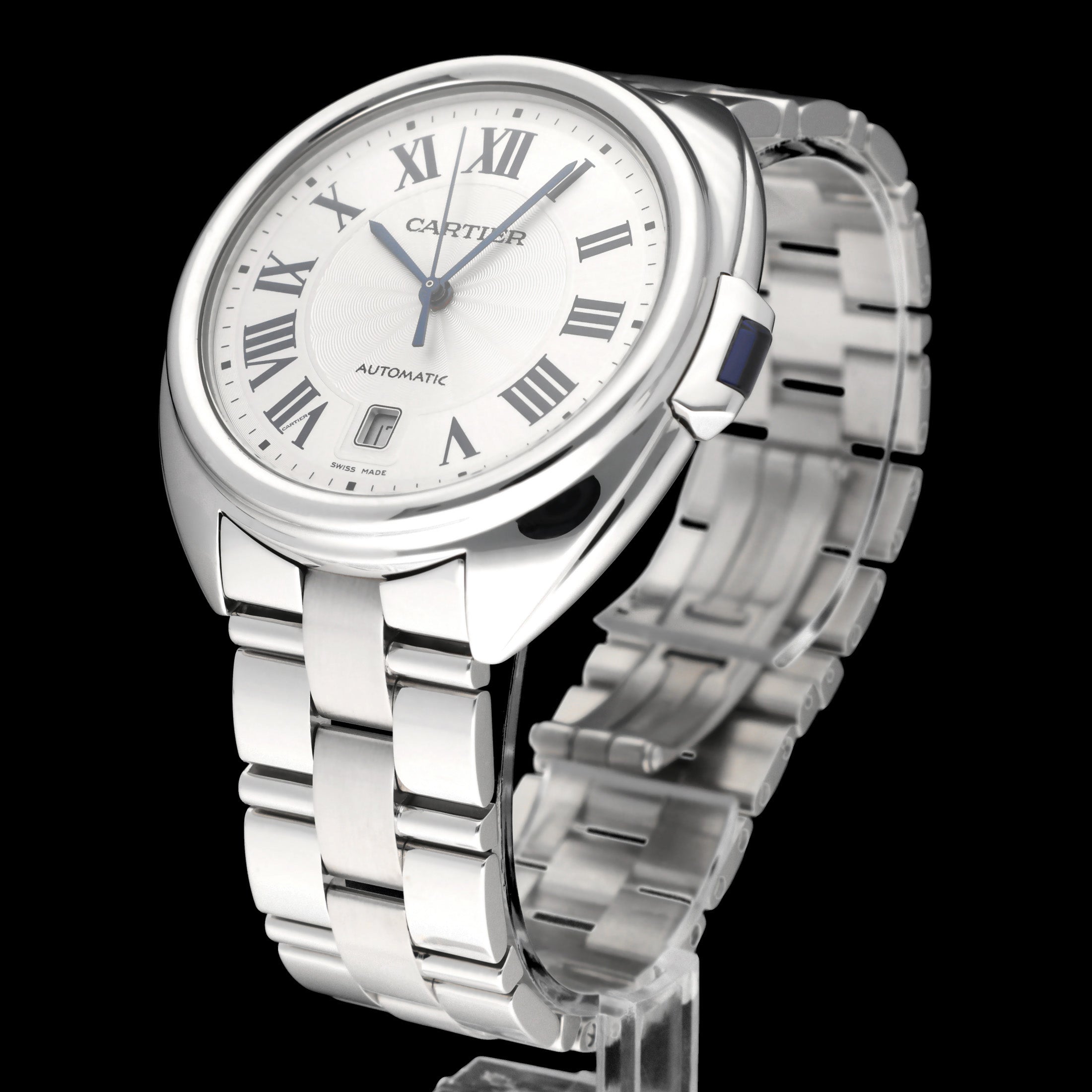 Cartier Clé de Cartier WSCL0007 - Cartier horloge - Cartier kopen - Cartier heren horloge - Trophies Watches