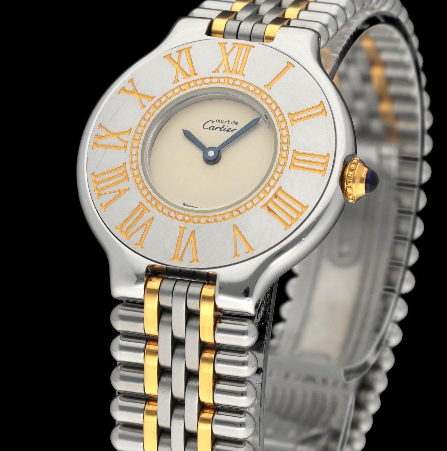 Cartier Must de Cartier 21 W10051F4 - Cartier horloge - Cartier kopen - Cartier dames horloge - Trophies Watches