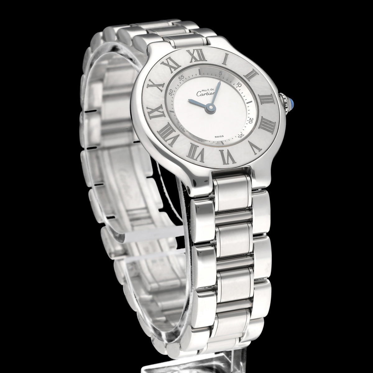 Cartier Must de Cartier 21 1340 - Cartier horloge - Cartier kopen - Cartier dames horloge - Trophies Watches