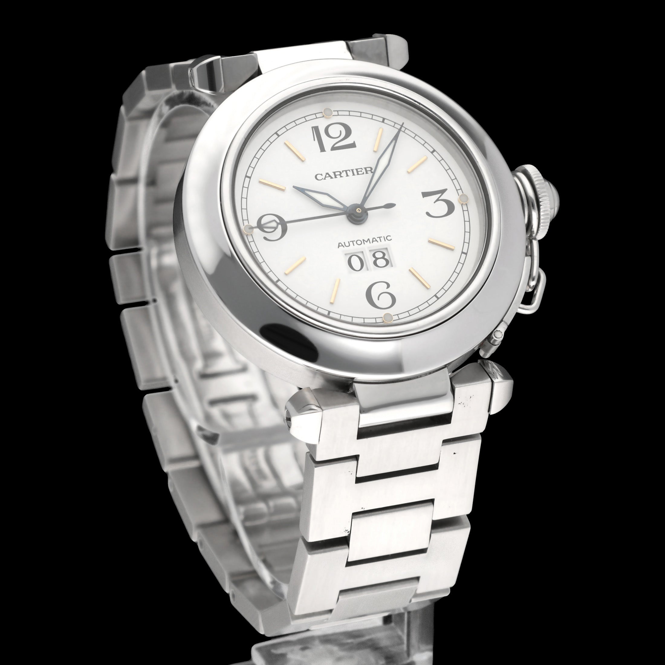Cartier Pasha 2475 - Cartier horloge - Cartier kopen - Cartier heren horloge - Trophies Watches