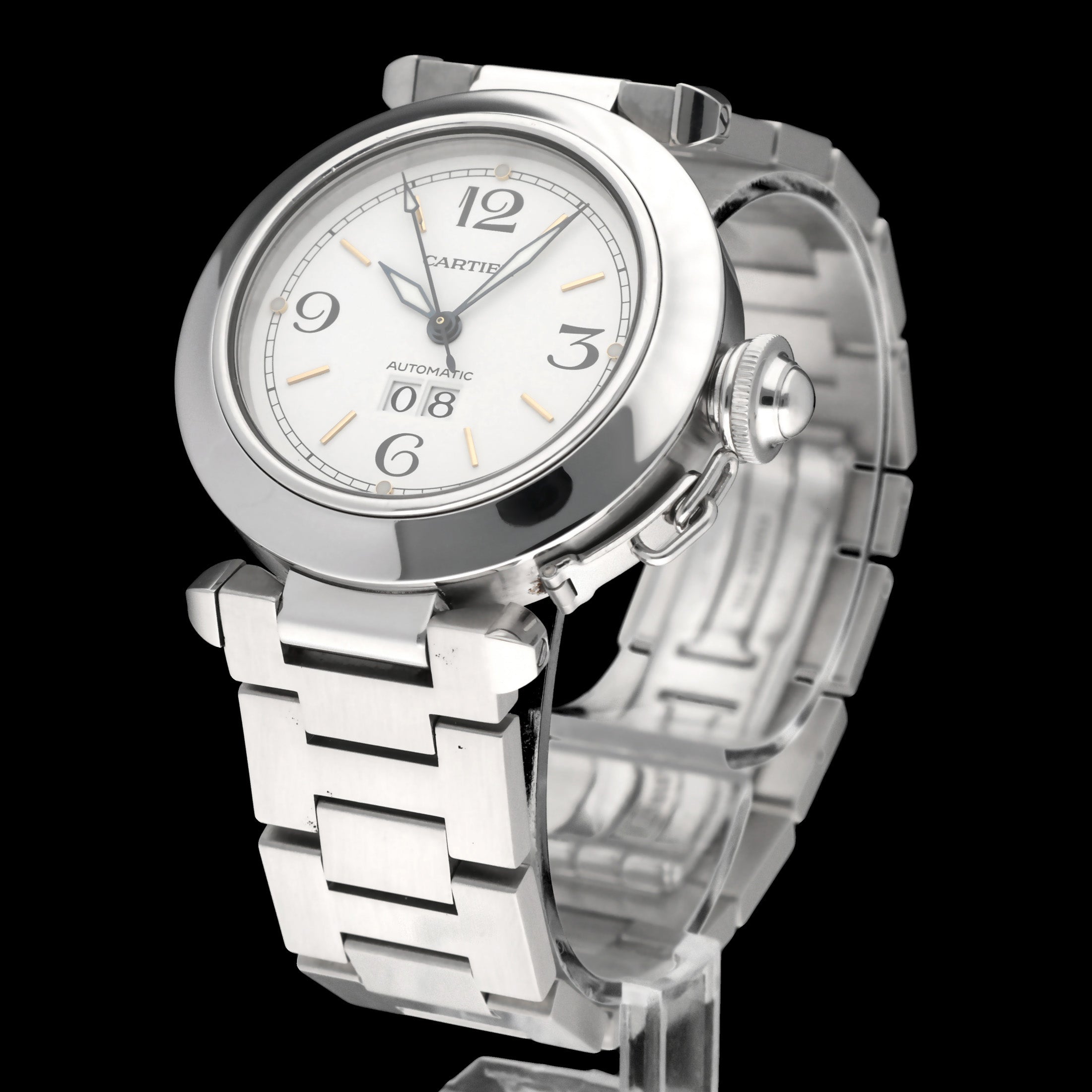 Cartier Pasha 2475 - Cartier horloge - Cartier kopen - Cartier heren horloge - Trophies Watches