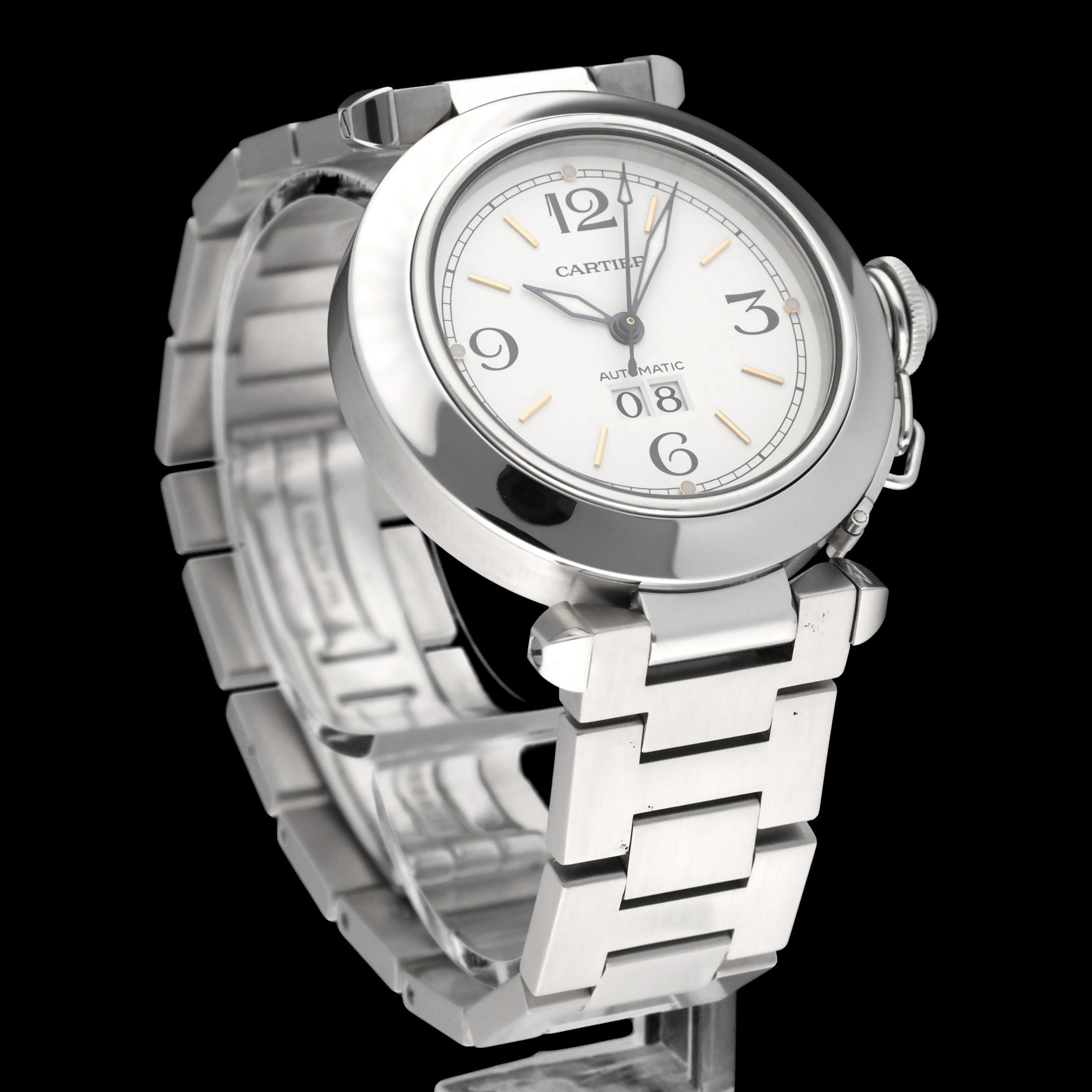 Cartier Pasha 2475 - Cartier horloge - Cartier kopen - Cartier heren horloge - Trophies Watches