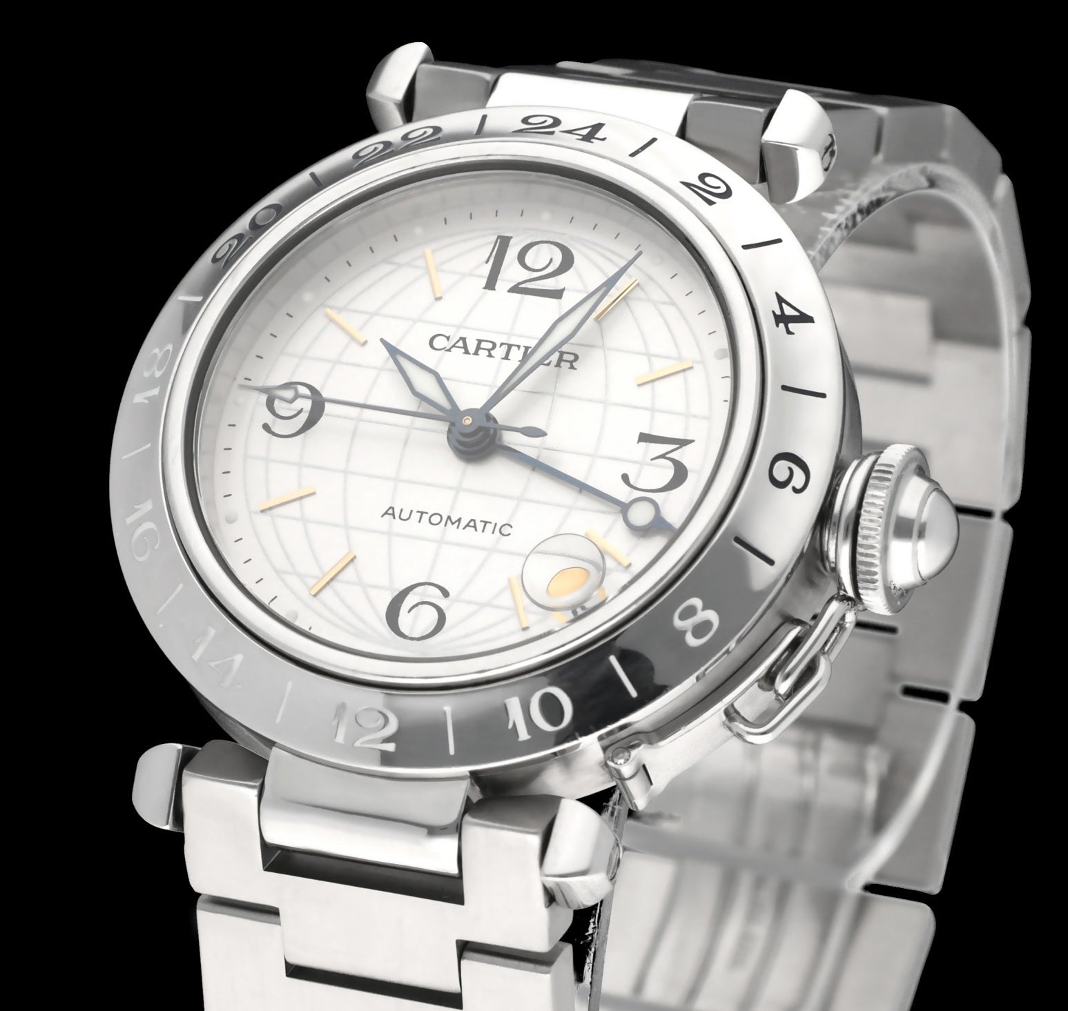 Cartier Pasha 2377 - Cartier horloge - Cartier kopen - Cartier heren horloge - Trophies Watches