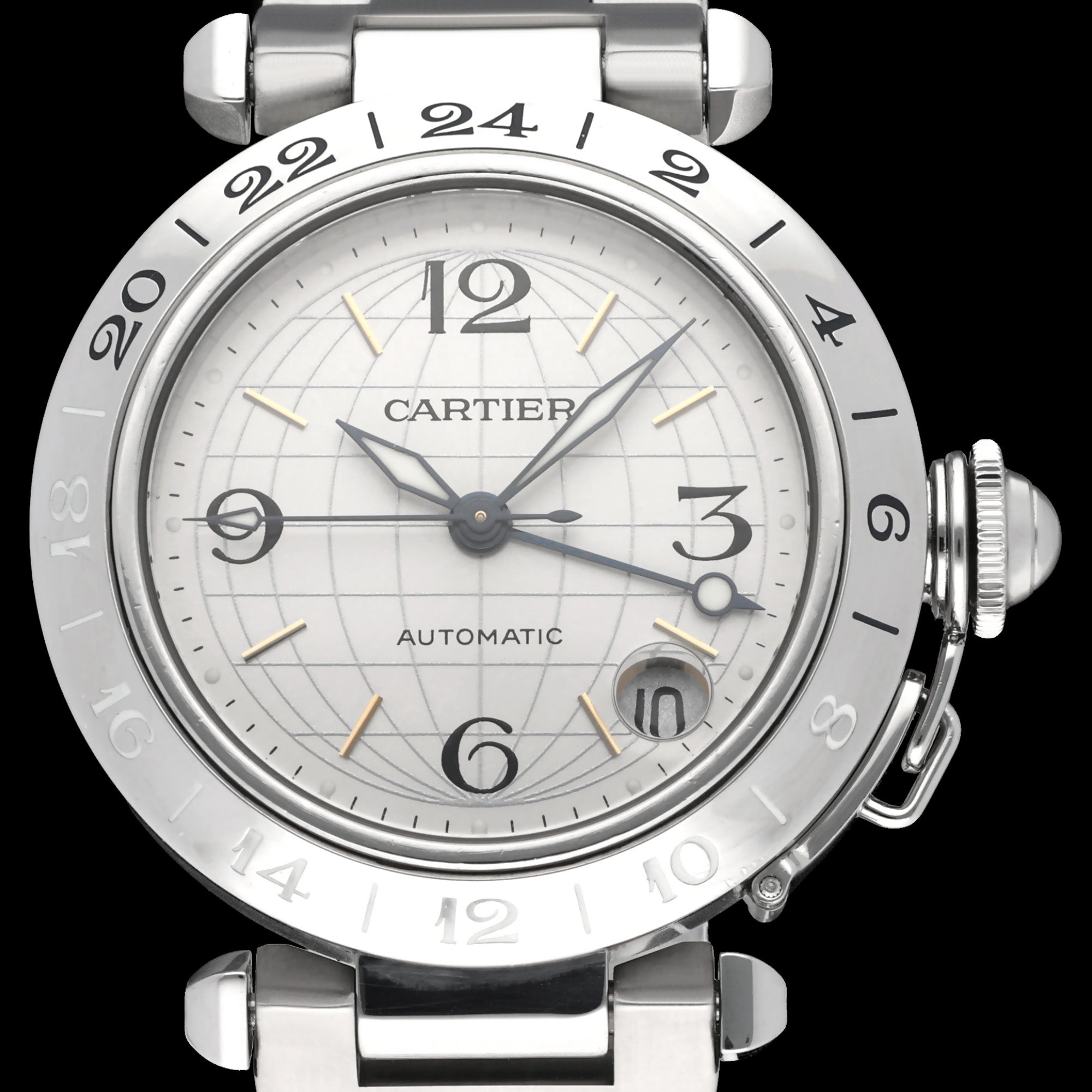 Cartier Pasha 2377 - Cartier horloge - Cartier kopen - Cartier heren horloge - Trophies Watches