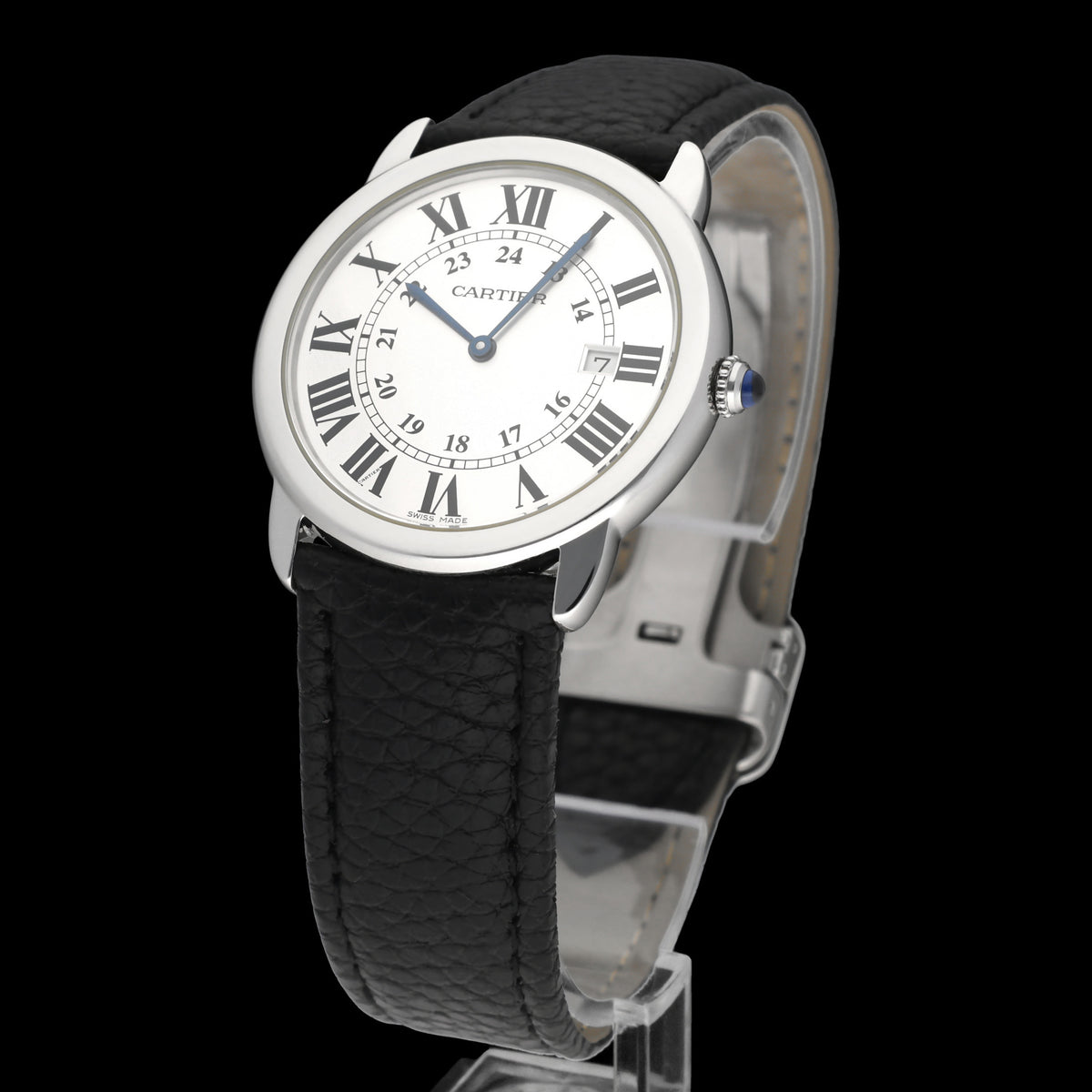 Cartier Ronde Solo de Cartier  W6700255 - Cartier horloge - Cartier kopen - Cartier heren horloge - Trophies Watches