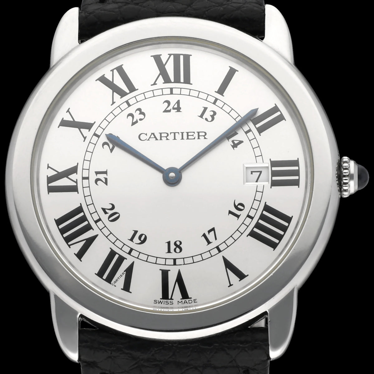 Cartier Ronde Solo de Cartier  W6700255 - Cartier horloge - Cartier kopen - Cartier heren horloge - Trophies Watches