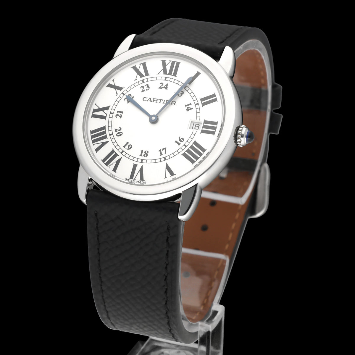 Cartier Ronde Solo de Cartier  W6700255 - Cartier horloge - Cartier kopen - Cartier heren horloge - Trophies Watches