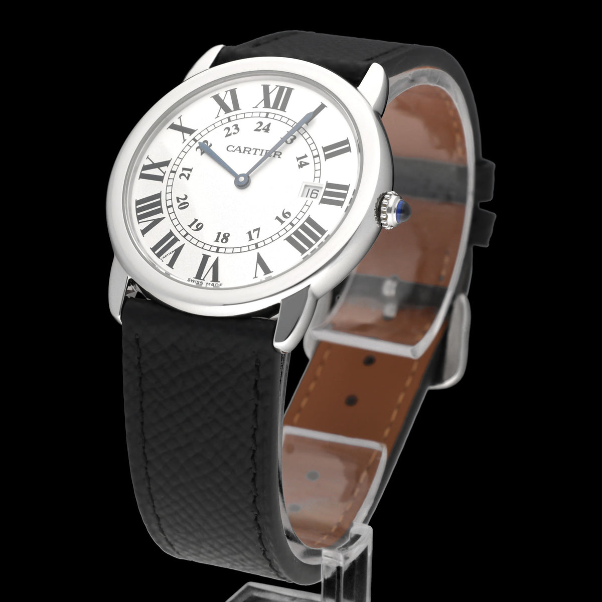 Cartier Ronde Solo de Cartier  W6700255 - Cartier horloge - Cartier kopen - Cartier heren horloge - Trophies Watches
