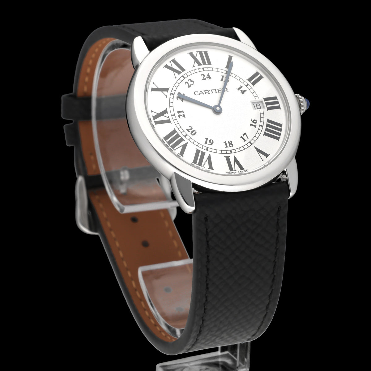 Cartier Ronde Solo de Cartier  W6700255 - Cartier horloge - Cartier kopen - Cartier heren horloge - Trophies Watches