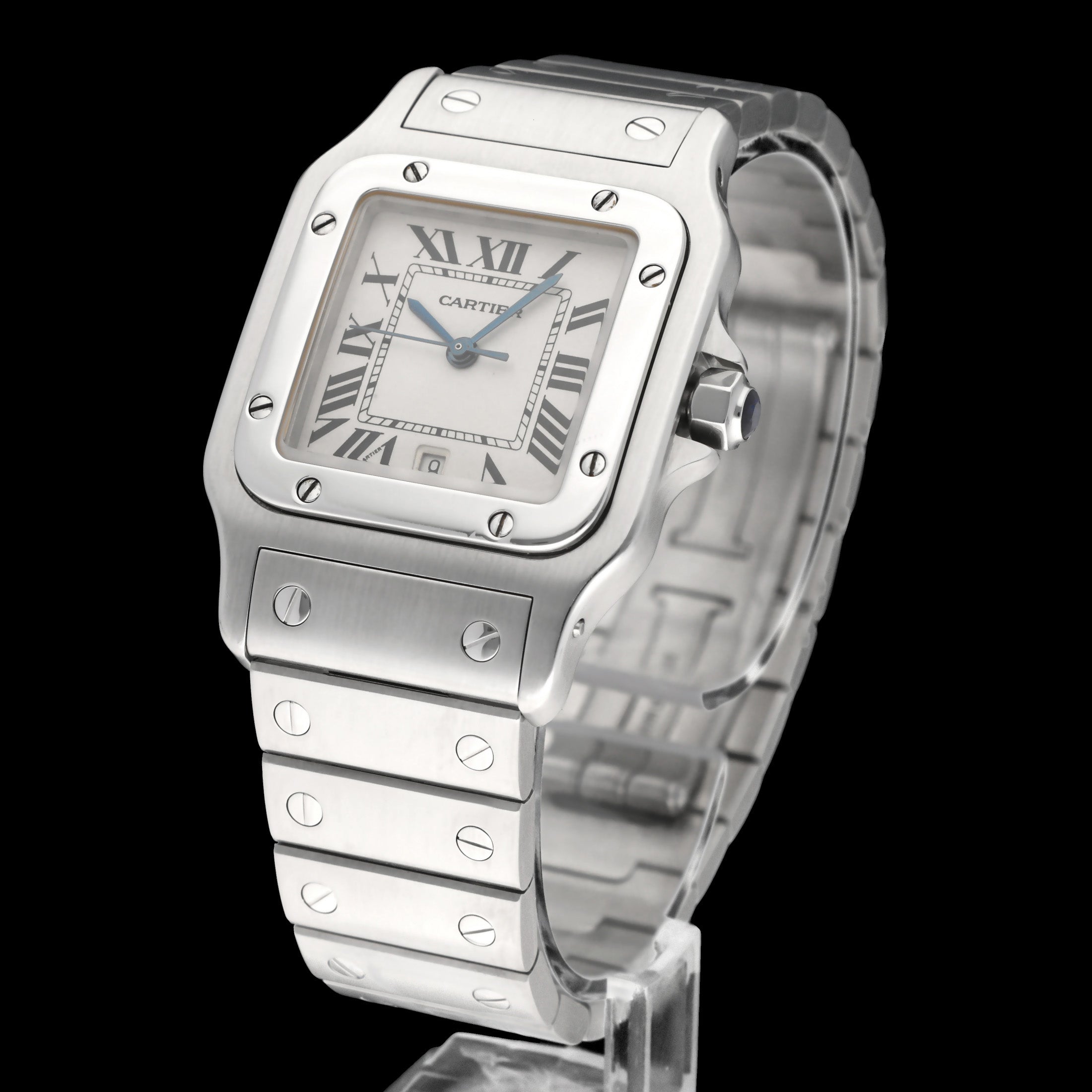 Cartier Santos Galbée 1564 - Cartier horloge - Cartier kopen - Cartier heren horloge - Trophies Watches