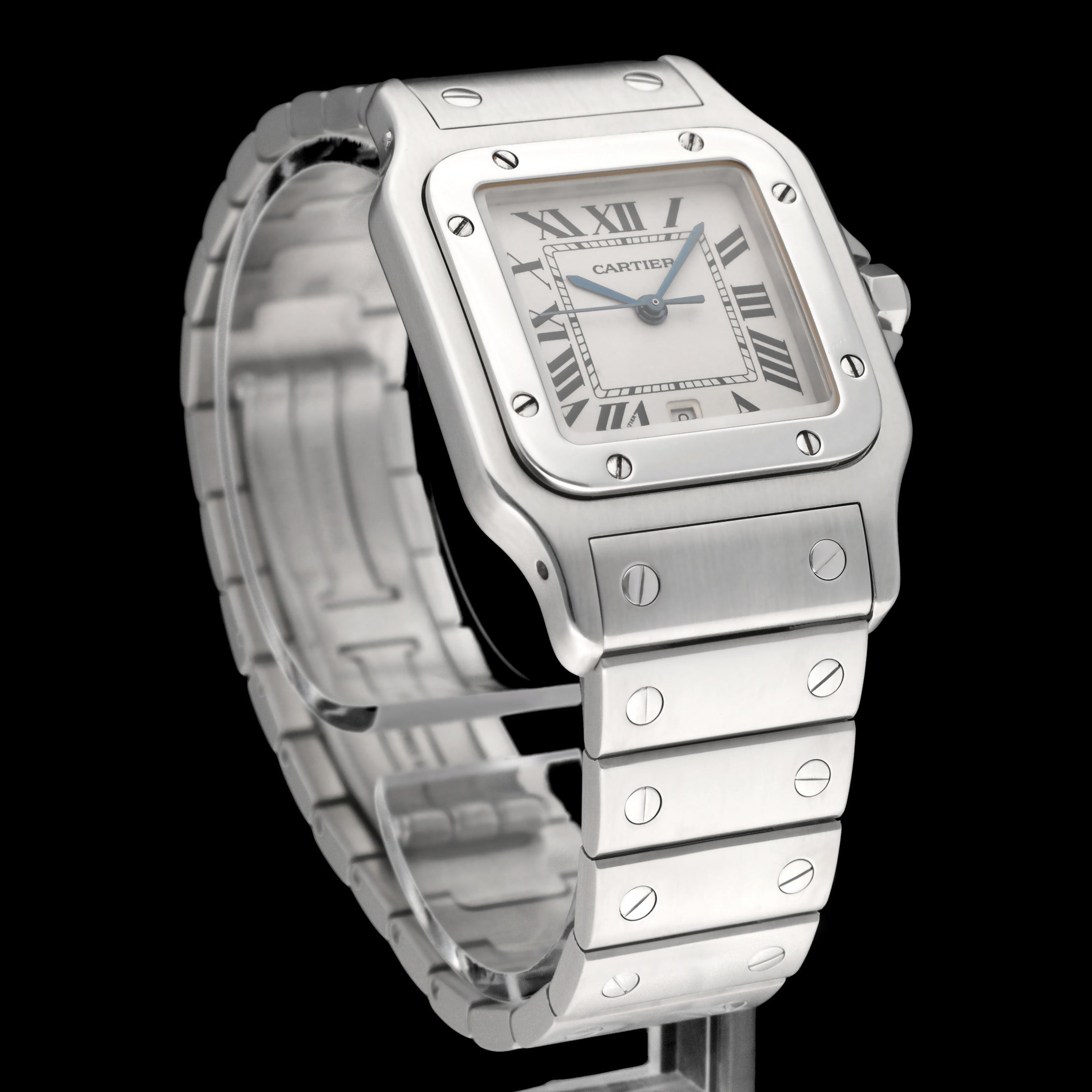 Cartier Santos Galbée 1564 - Cartier horloge - Cartier kopen - Cartier heren horloge - Trophies Watches