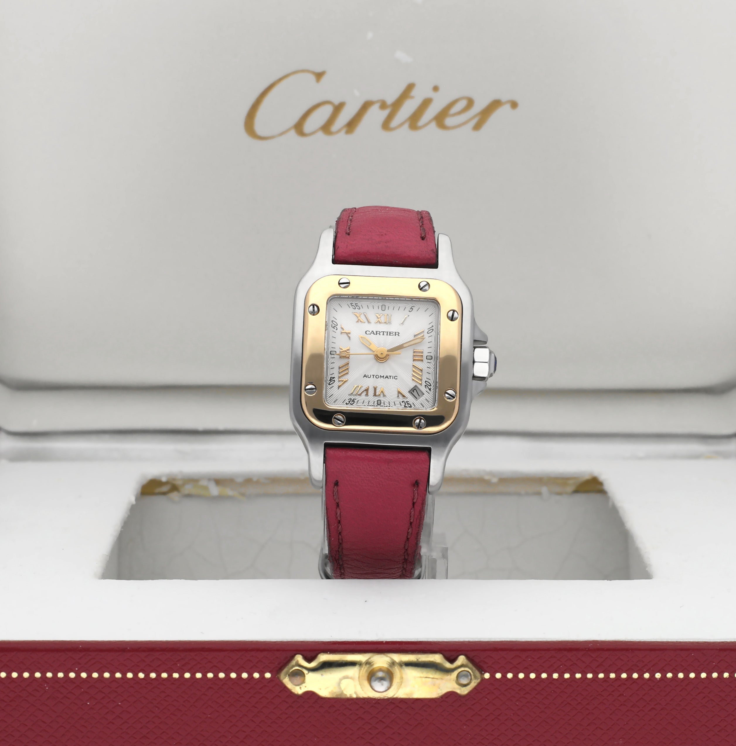 Cartier Santos 2423 - Cartier horloge - Cartier kopen - Cartier dames horloge - Trophies Watches