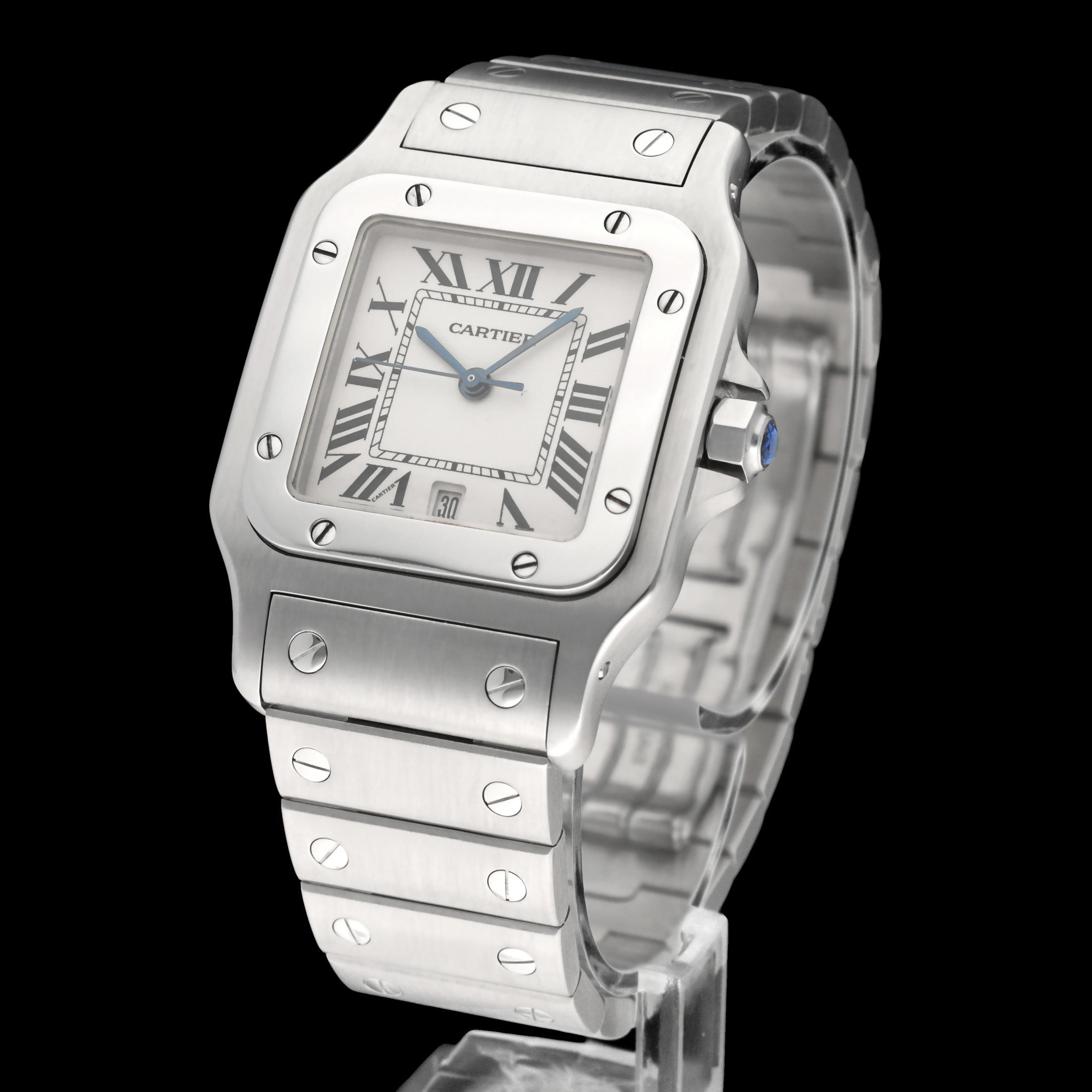 Cartier Santos Galbée 1564 - Cartier horloge - Cartier kopen - Cartier heren horloge - Trophies Watches